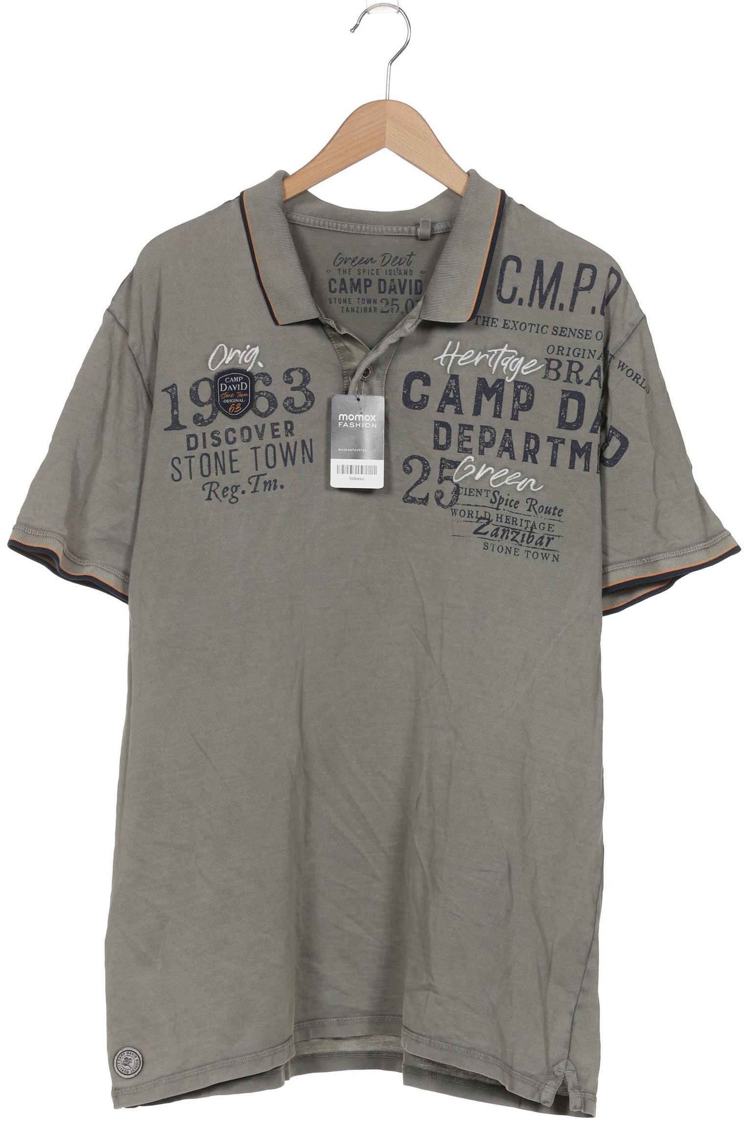 

Camp David Herren Poloshirt, grün, Gr. 58