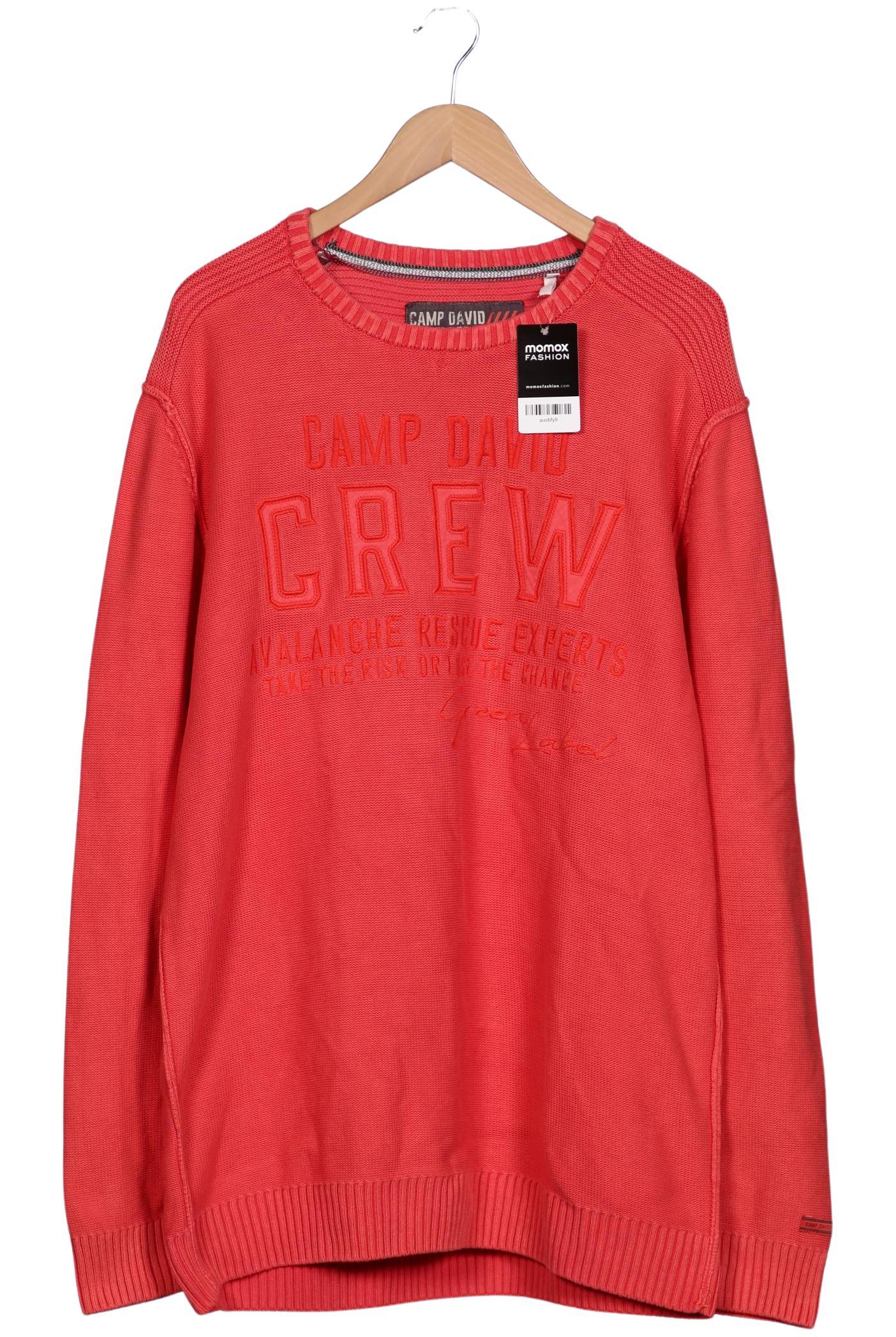 

Camp David Herren Pullover, rot, Gr. 58