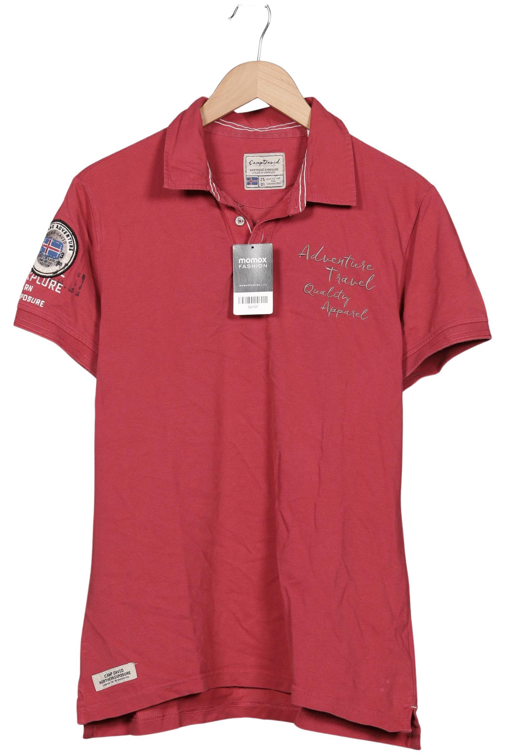 

Camp David Herren Poloshirt, rot, Gr. 48