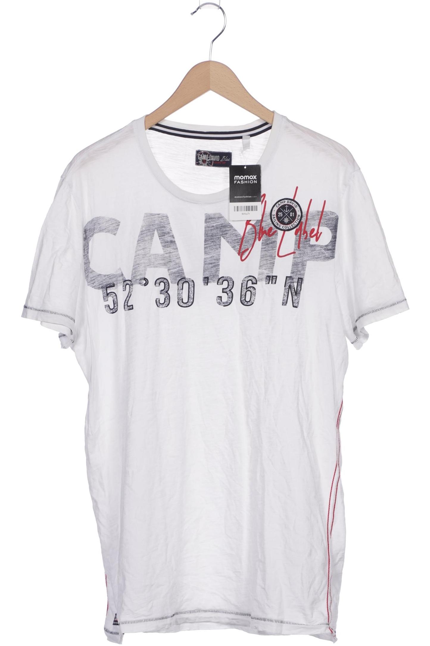 

Camp David Herren T-Shirt, weiß, Gr. 54