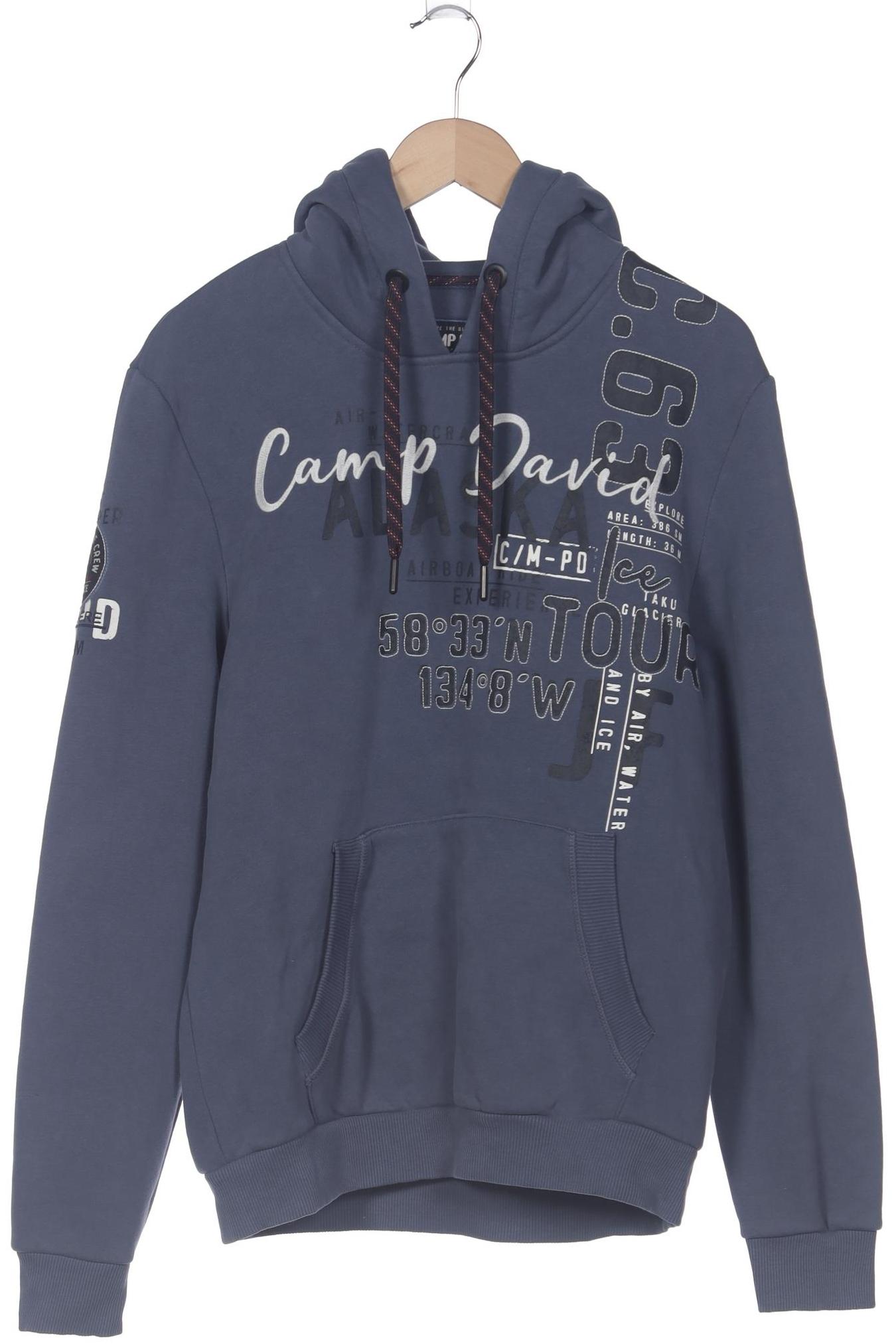 

Camp David Herren Kapuzenpullover, marineblau, Gr. 52