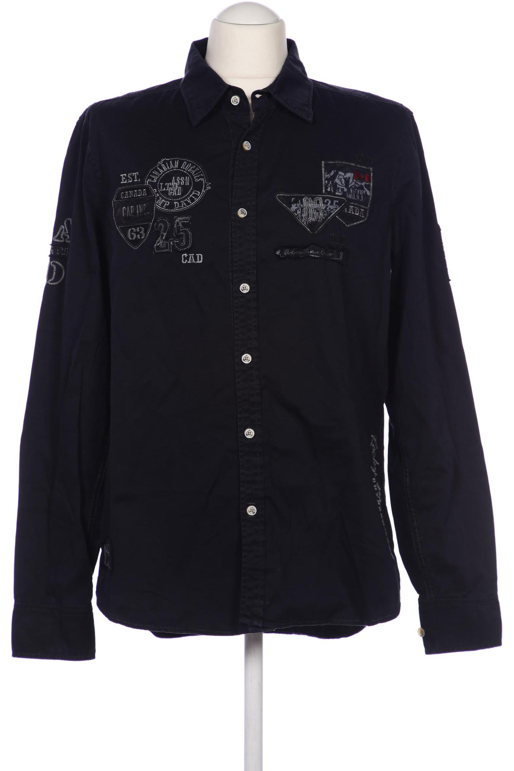 

Camp David Herren Hemd, marineblau