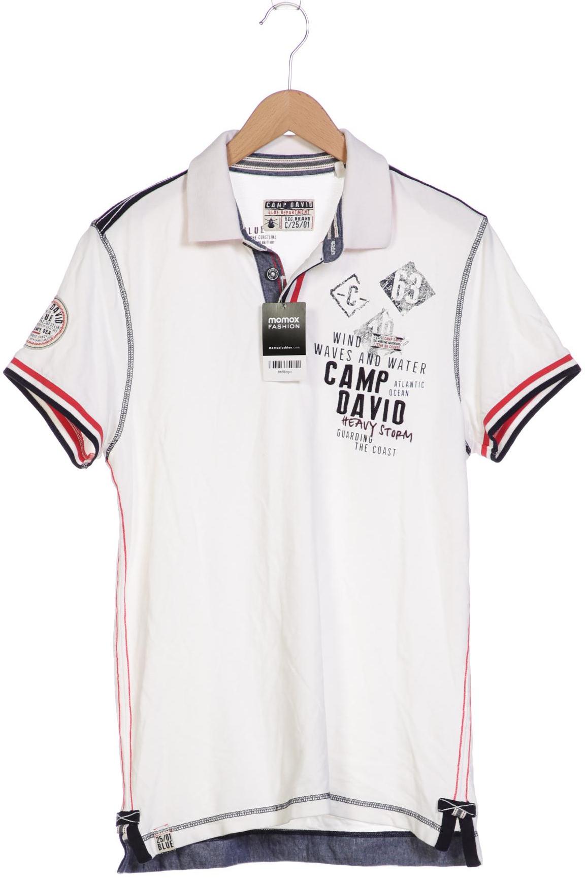 

Camp David Herren Poloshirt, weiß