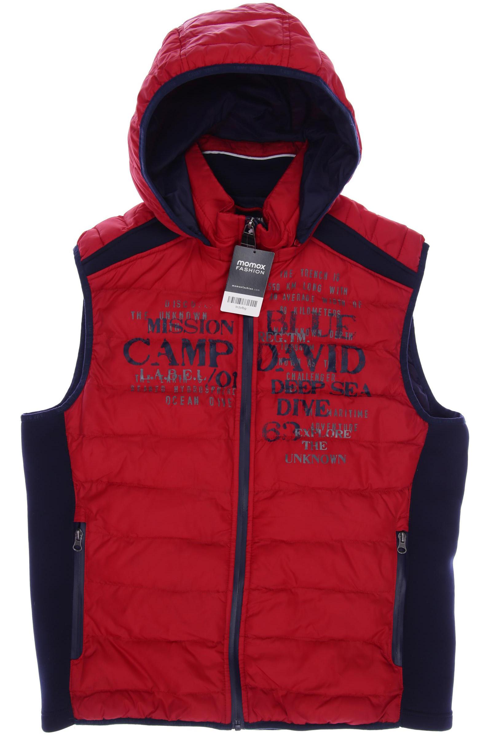 

Camp David Herren Weste, rot