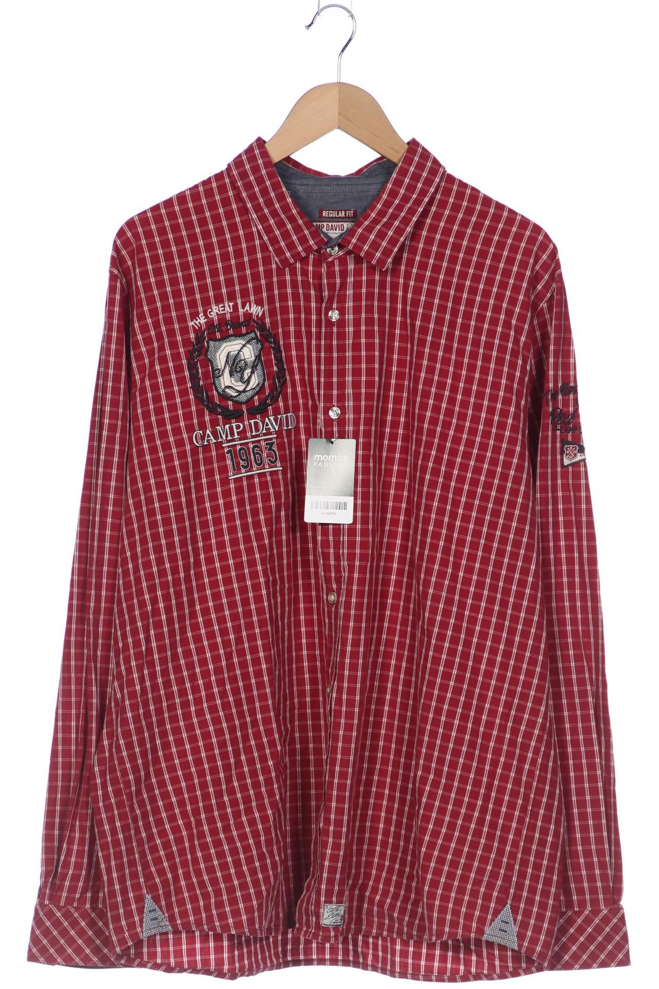 

Camp David Herren Hemd, bordeaux, Gr. 56