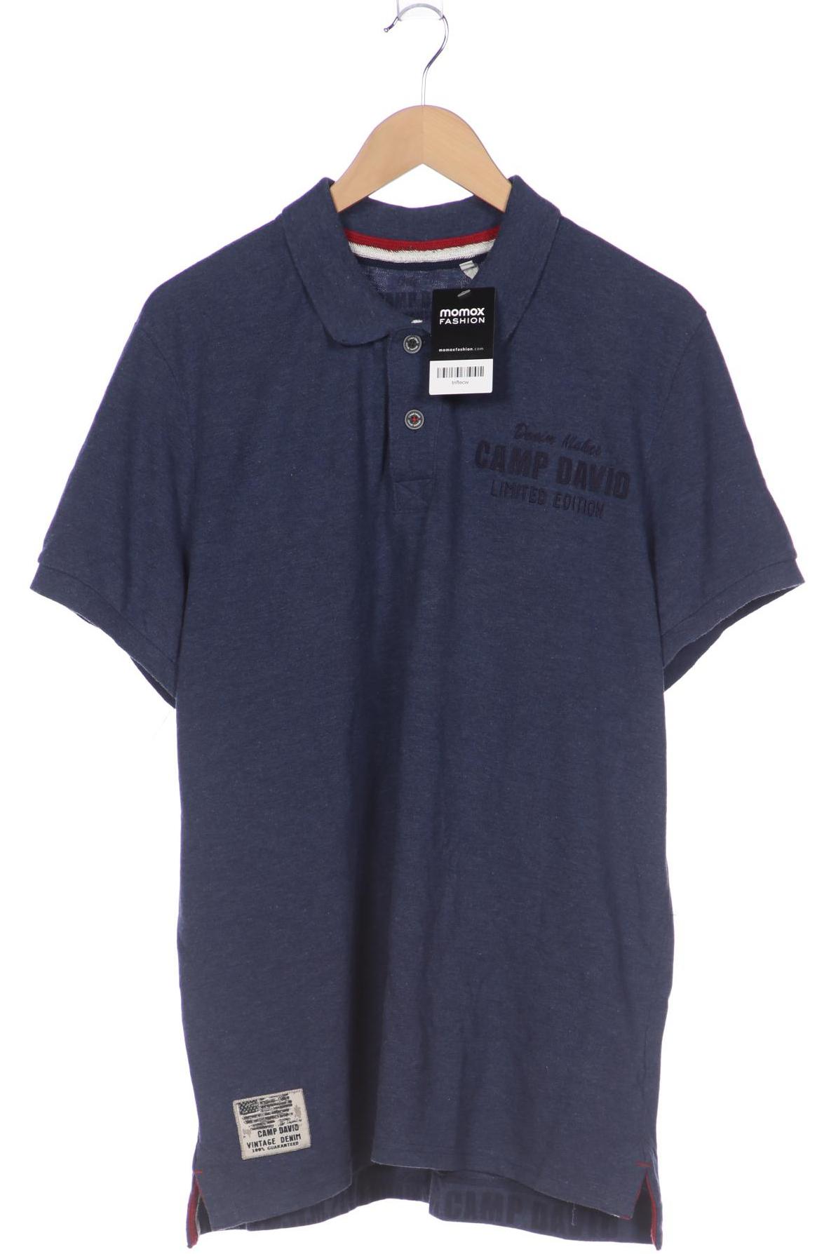 

Camp David Herren Poloshirt, marineblau