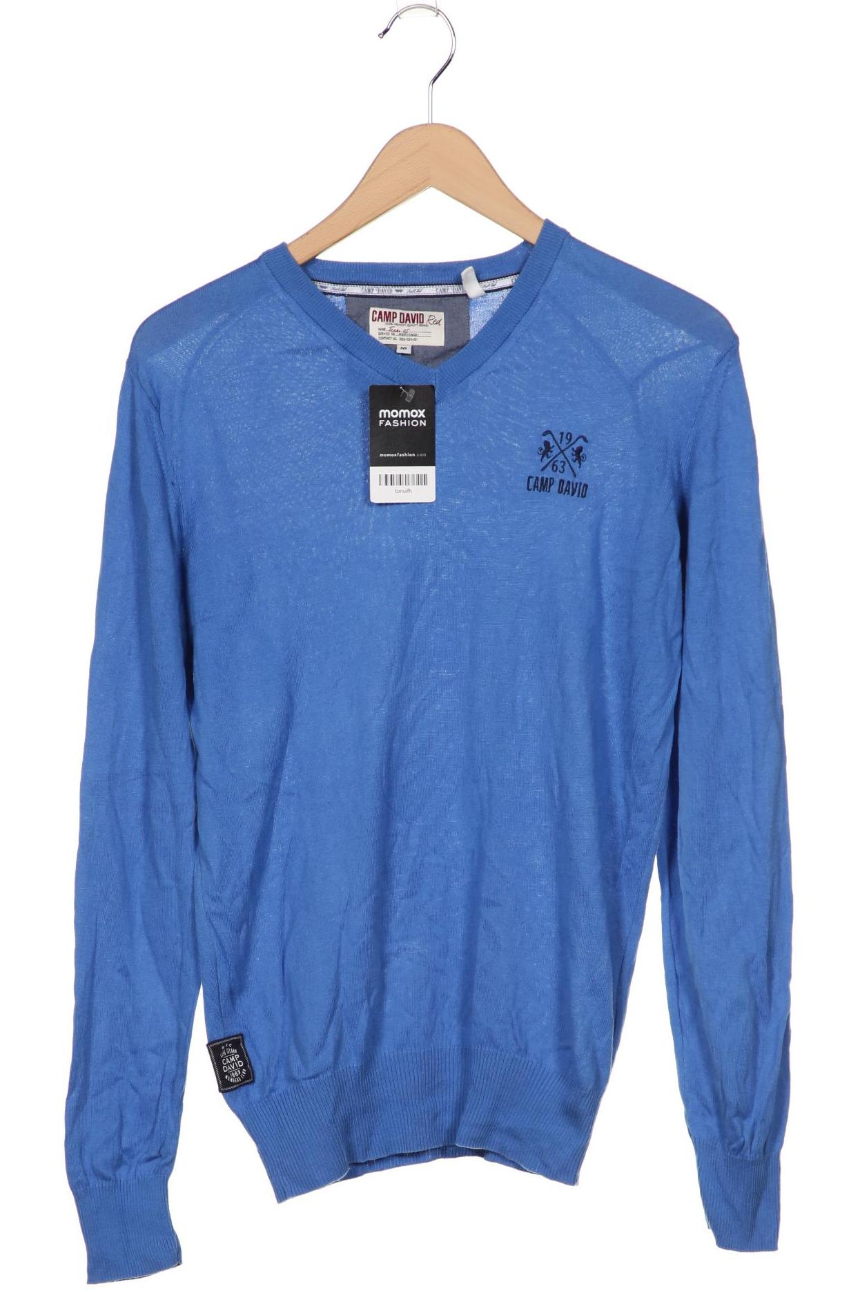 

Camp David Herren Pullover, blau