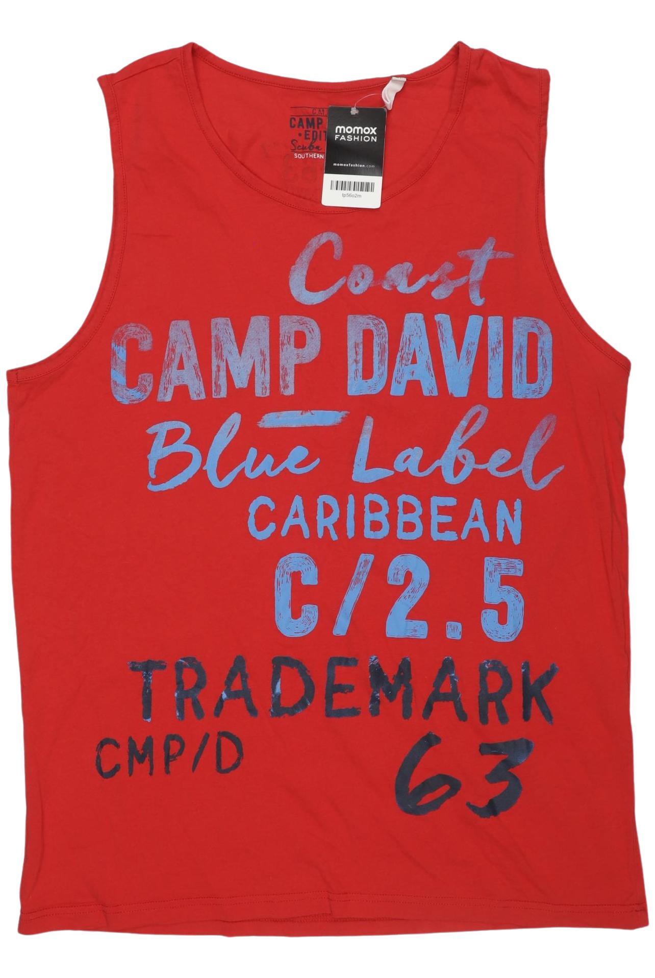 

Camp David Herren T-Shirt, rot, Gr. 54