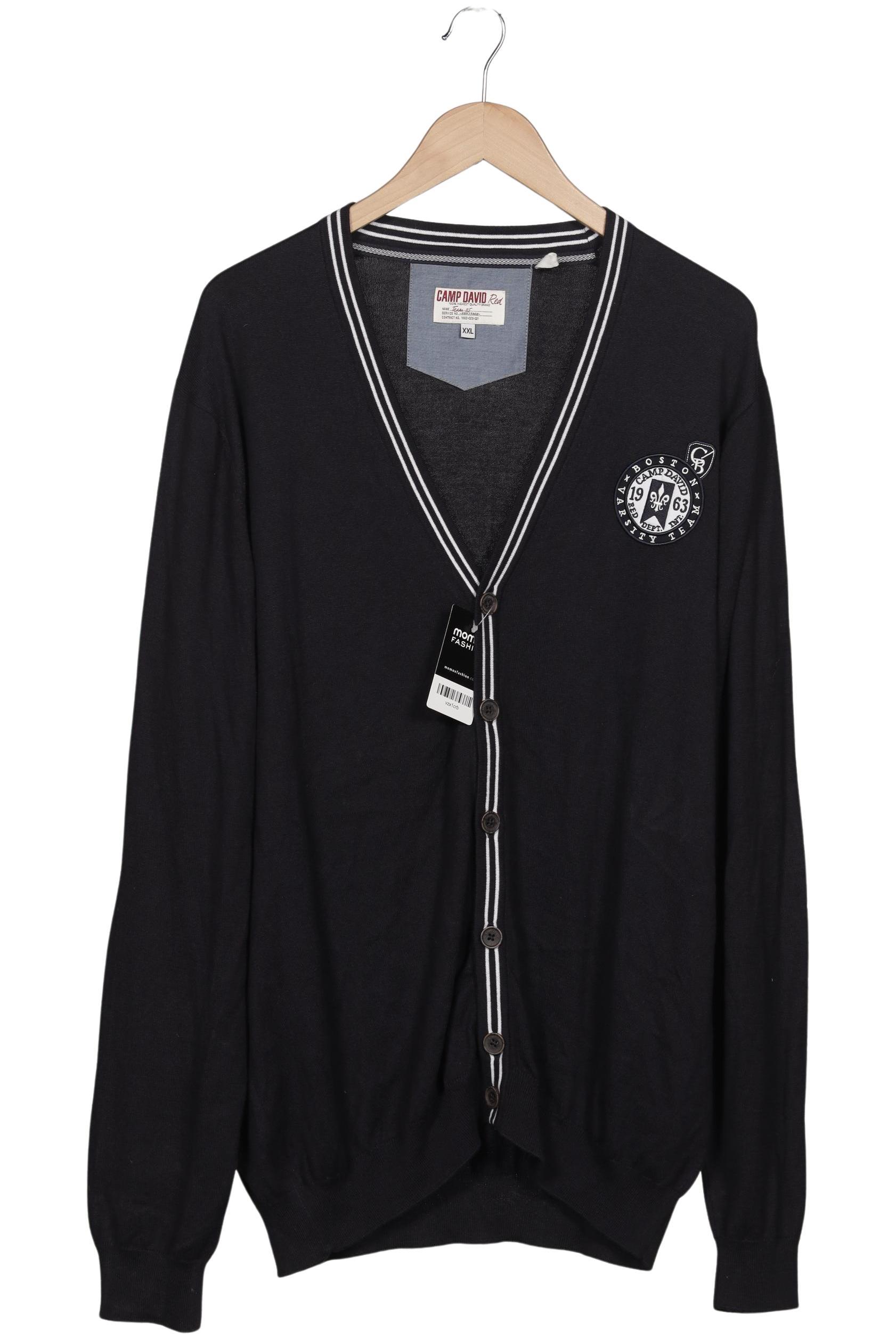 

Camp David Herren Strickjacke, marineblau, Gr. 56