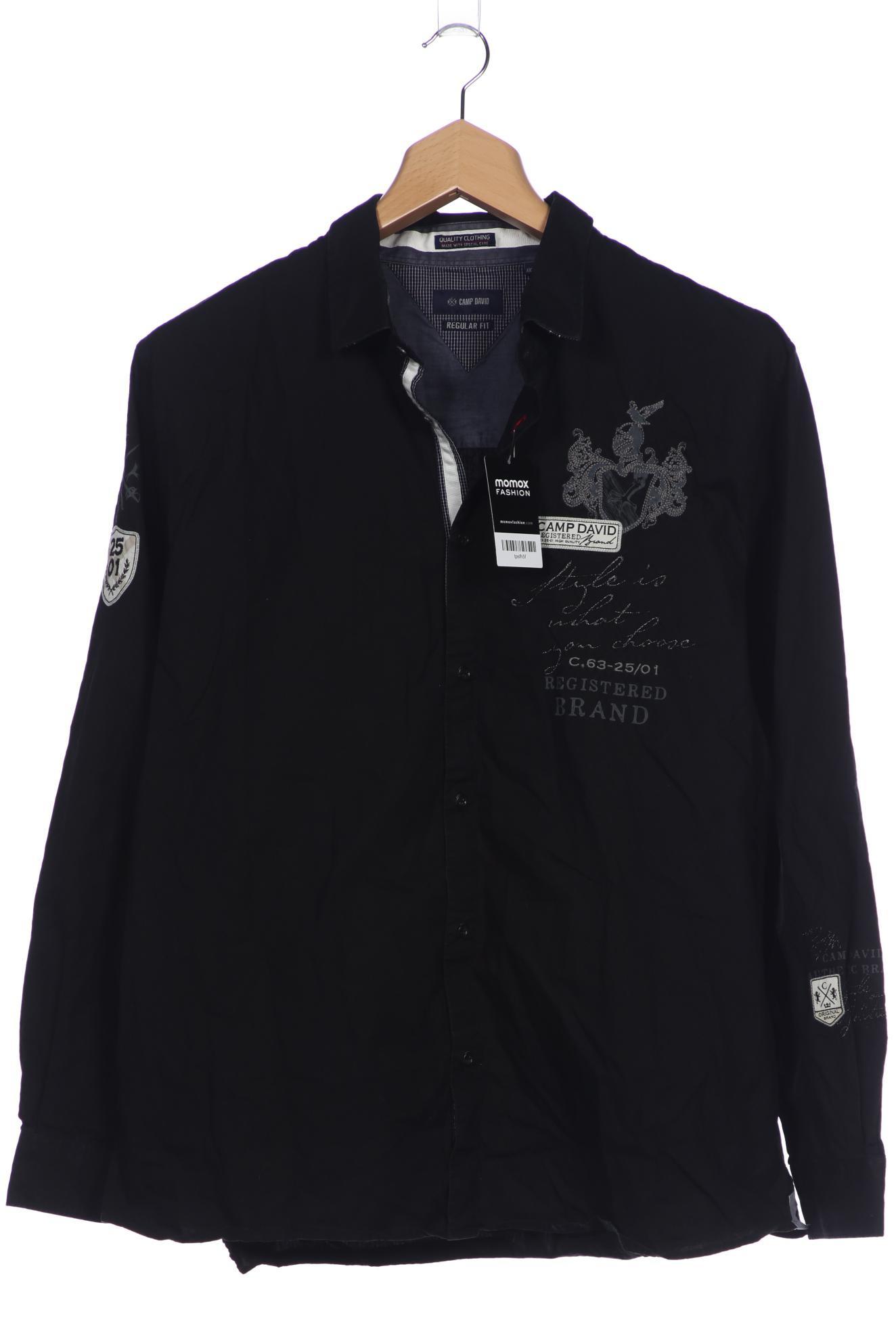 

Camp David Herren Hemd, schwarz, Gr. 58