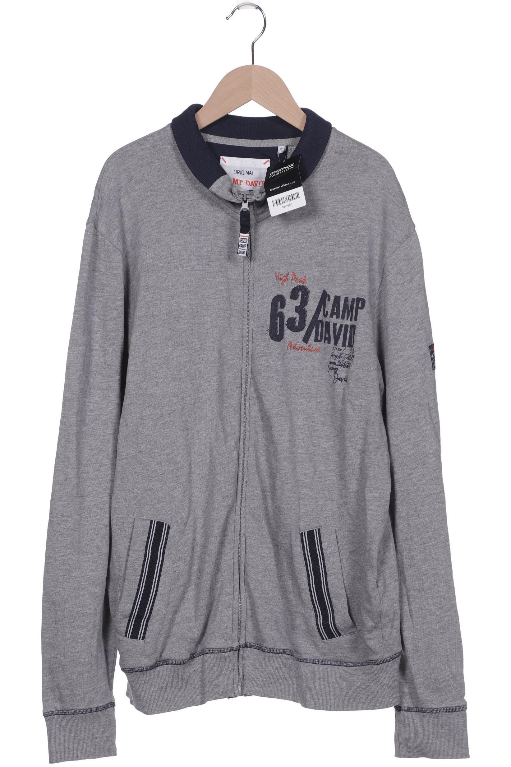 

Camp David Herren Sweatshirt, grau