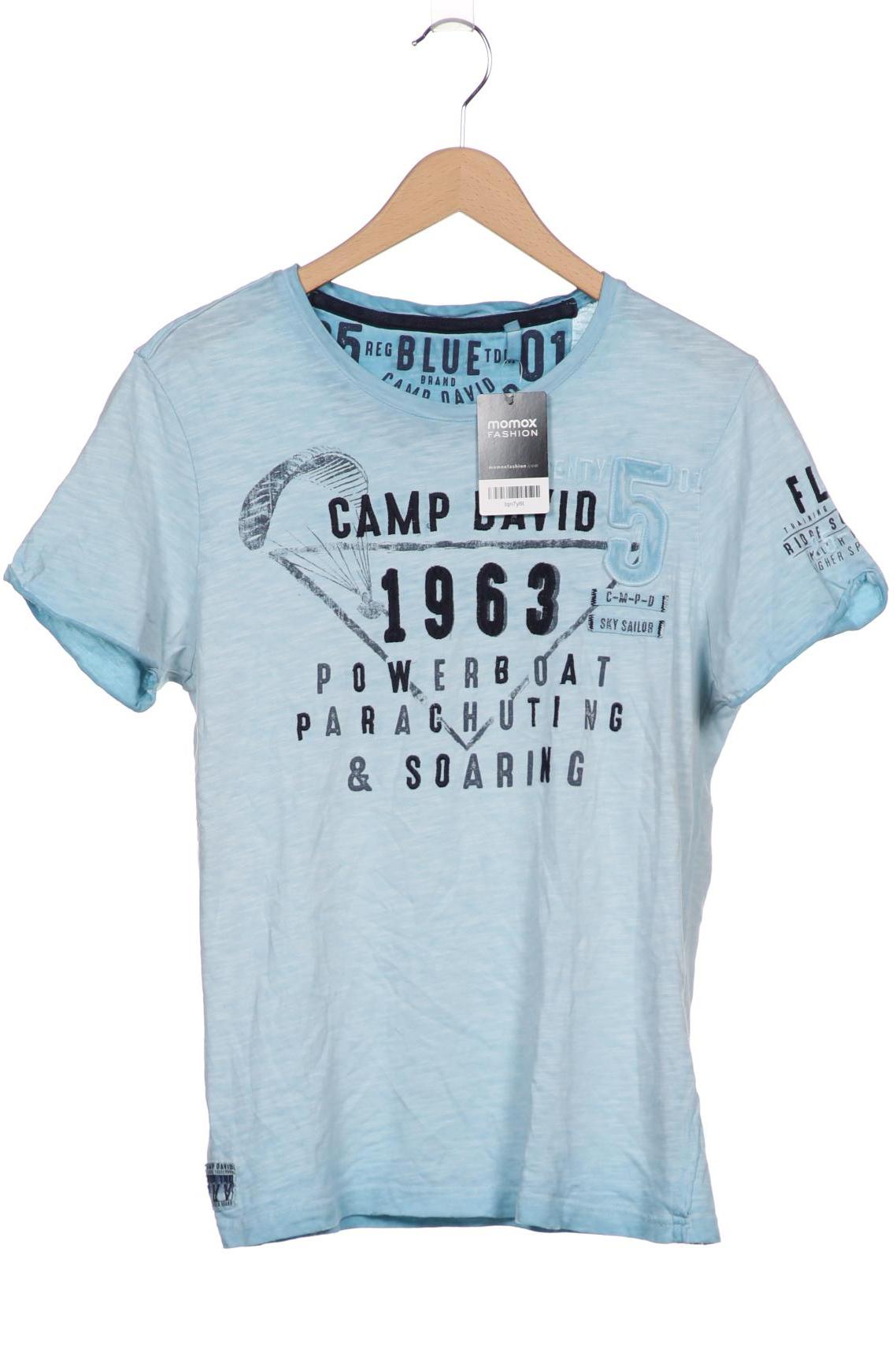 

Camp David Herren T-Shirt, hellblau