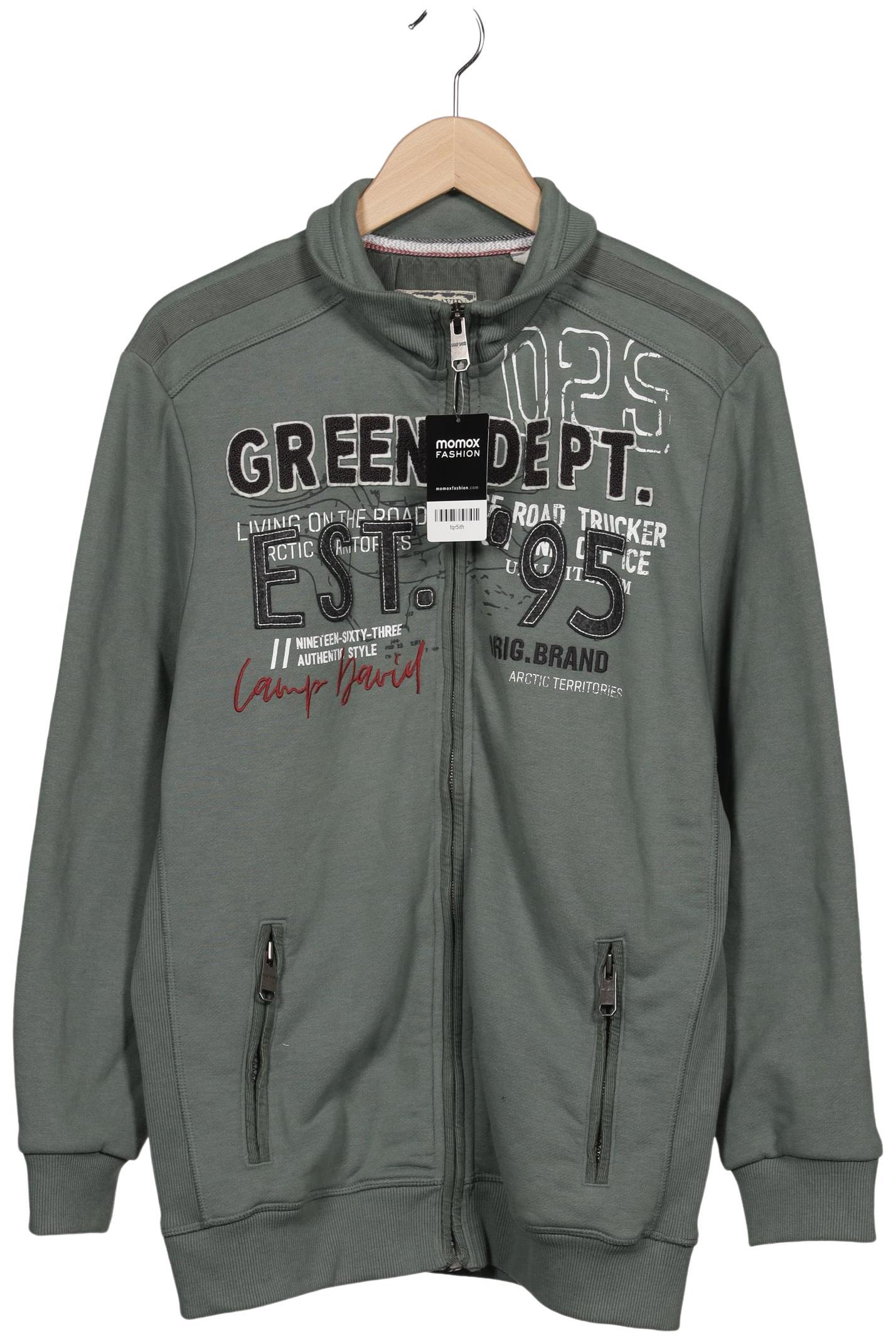

Camp David Herren Sweatshirt, grün, Gr. 52