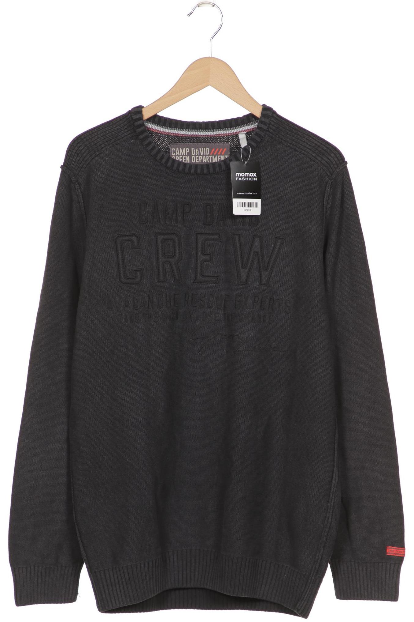 

Camp David Herren Pullover, grau