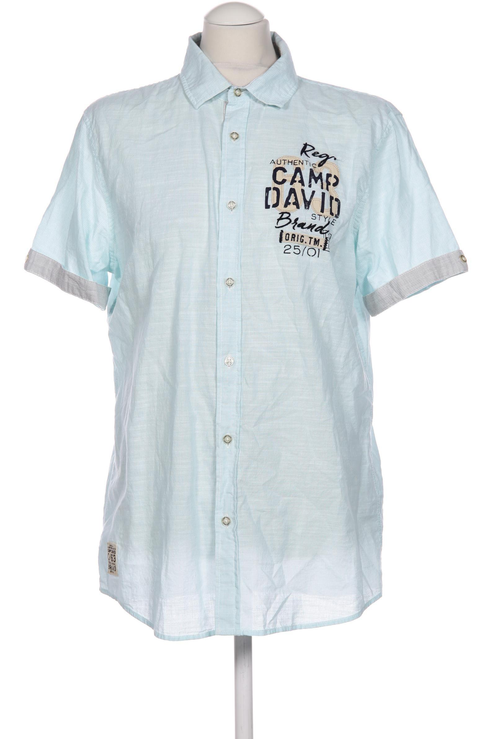 

Camp David Herren Hemd, hellblau, Gr. 46