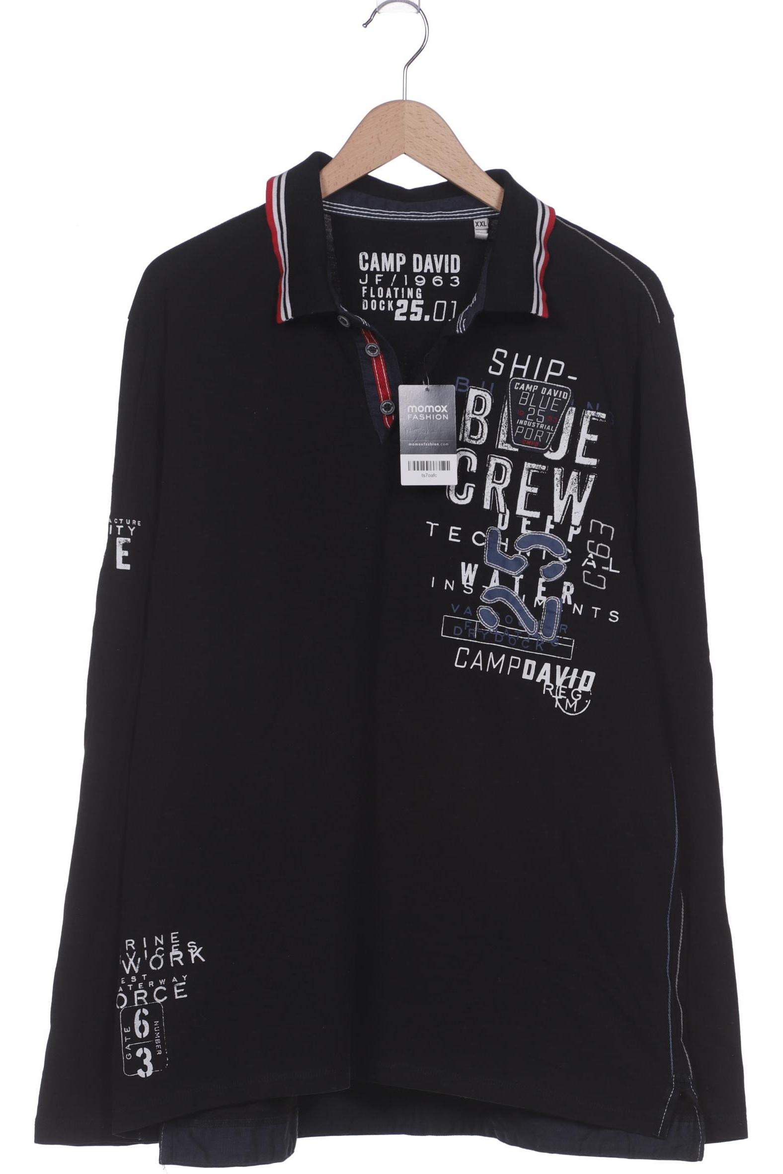 

Camp David Herren Poloshirt, schwarz, Gr. 56