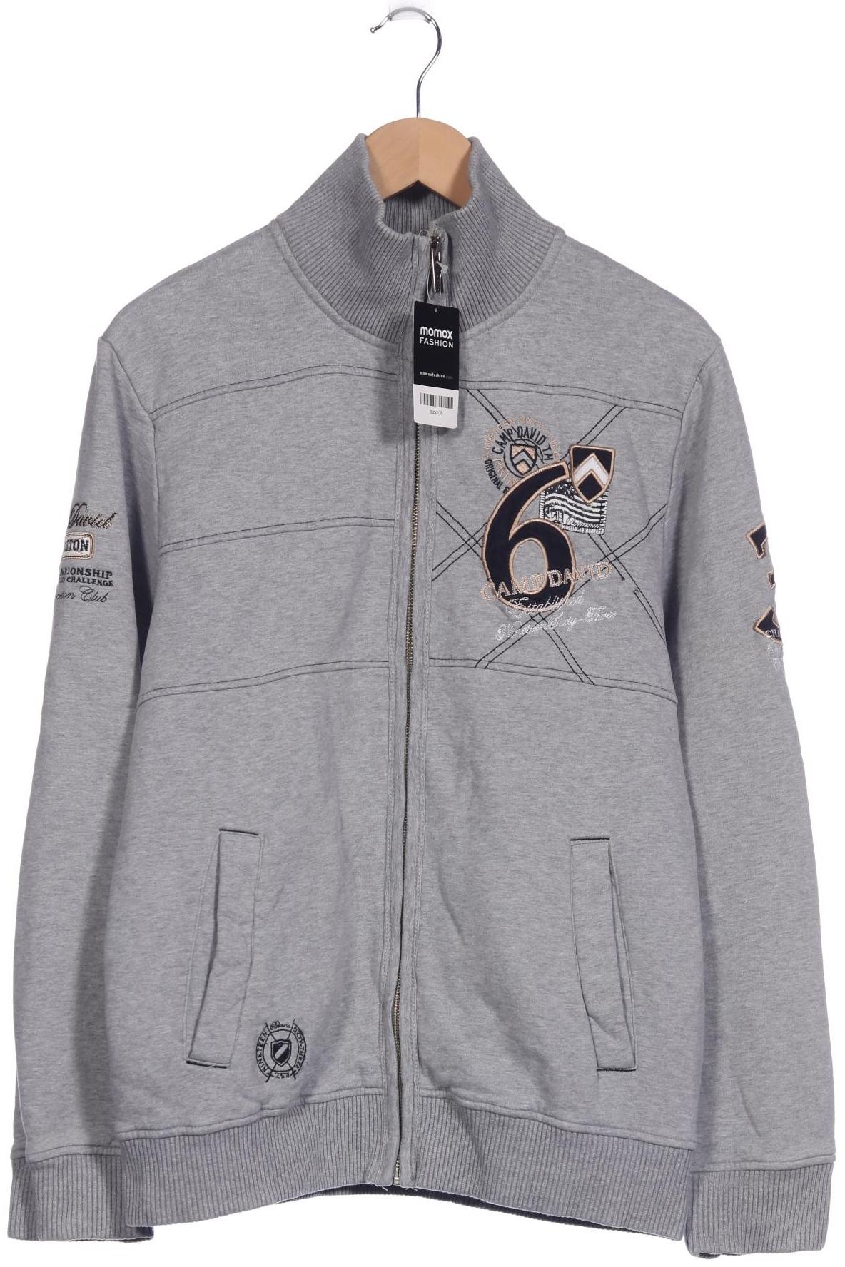 

Camp David Herren Sweatshirt, grau, Gr. 52
