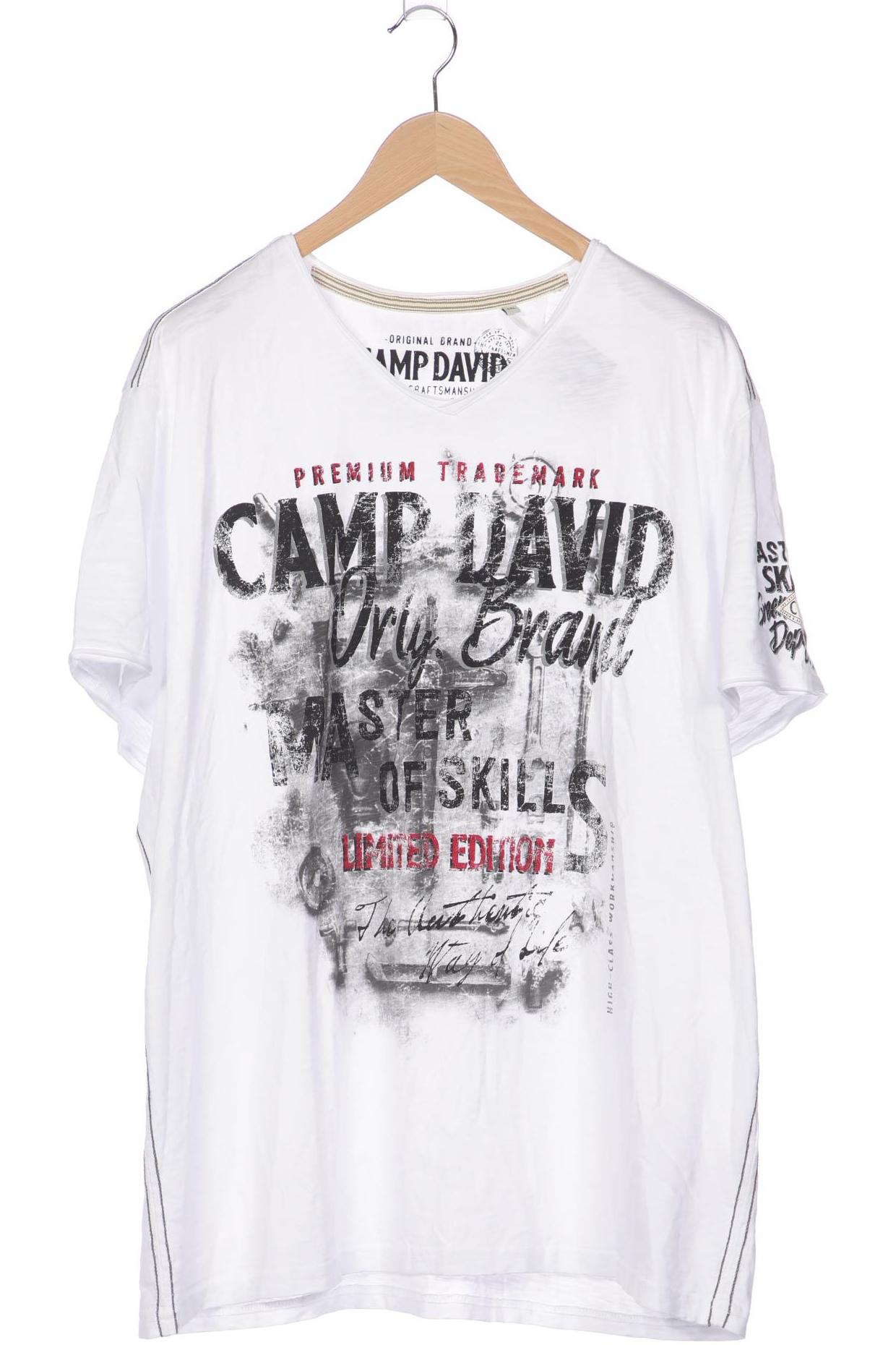 

Camp David Herren T-Shirt, weiß, Gr. 60