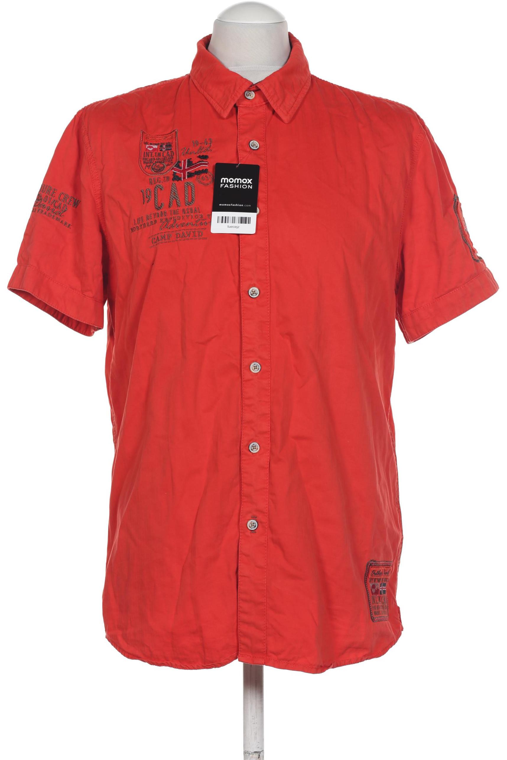 

Camp David Herren Hemd, rot