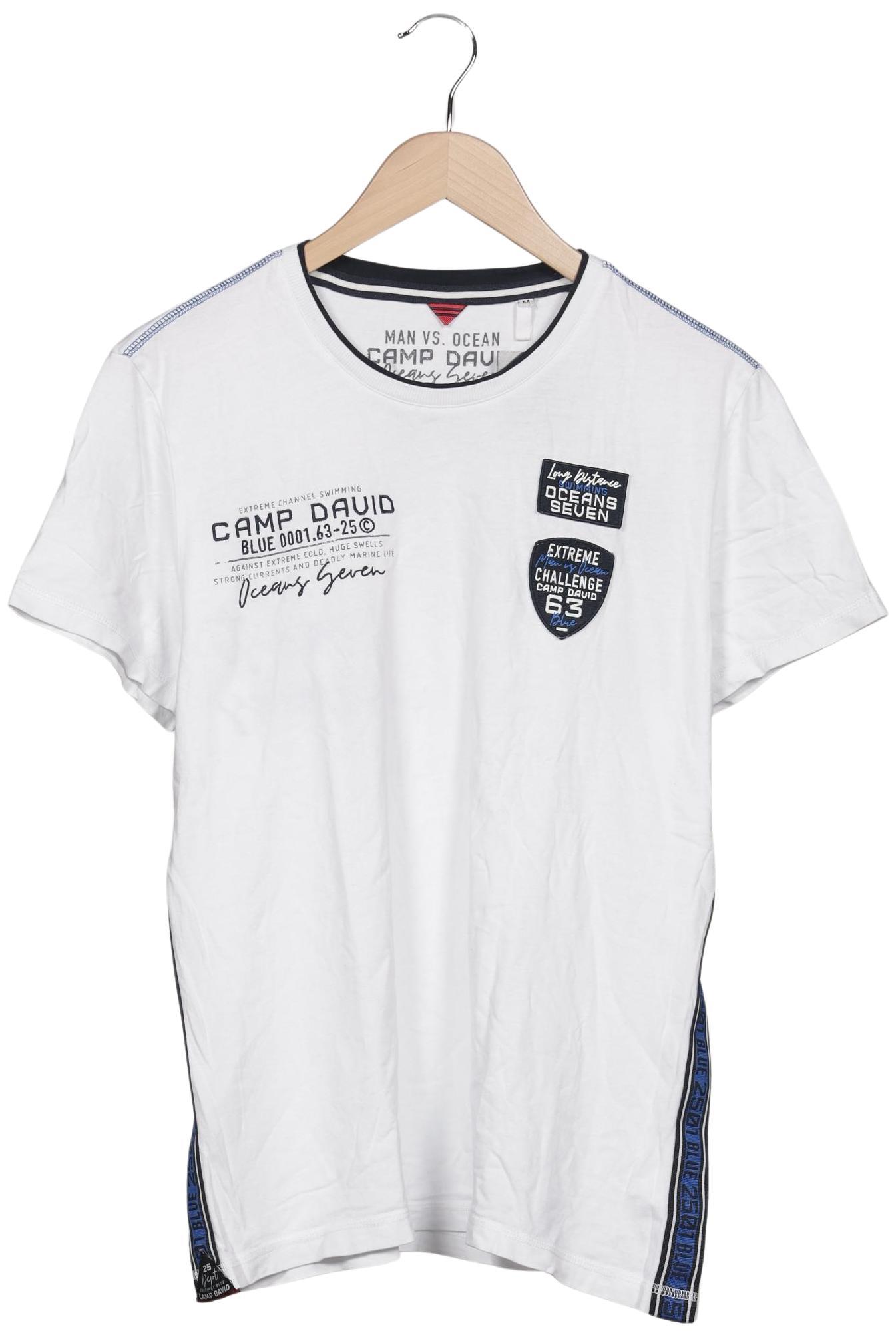 

Camp David Herren T-Shirt, weiß, Gr. 48