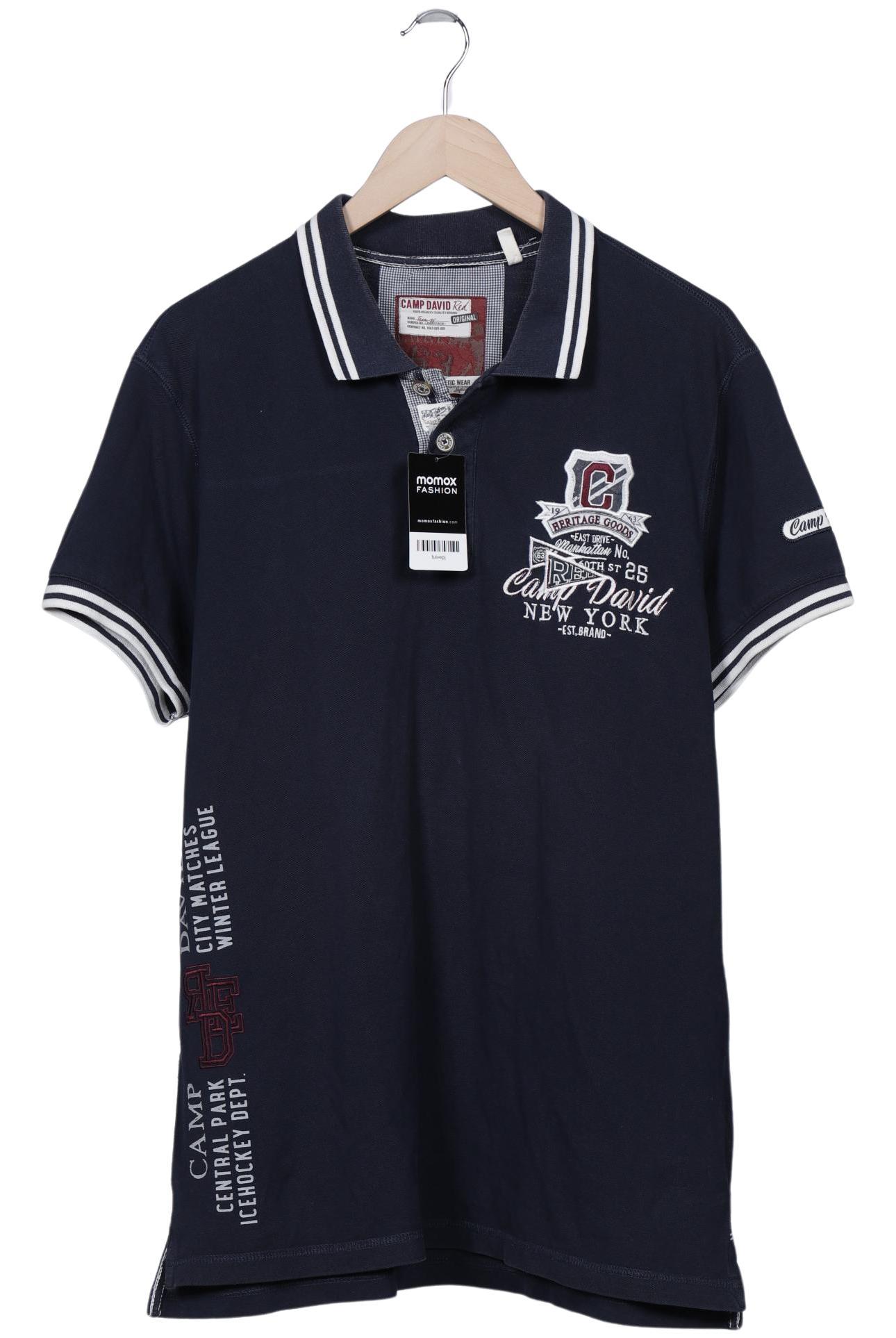 

Camp David Herren Poloshirt, marineblau, Gr. 54