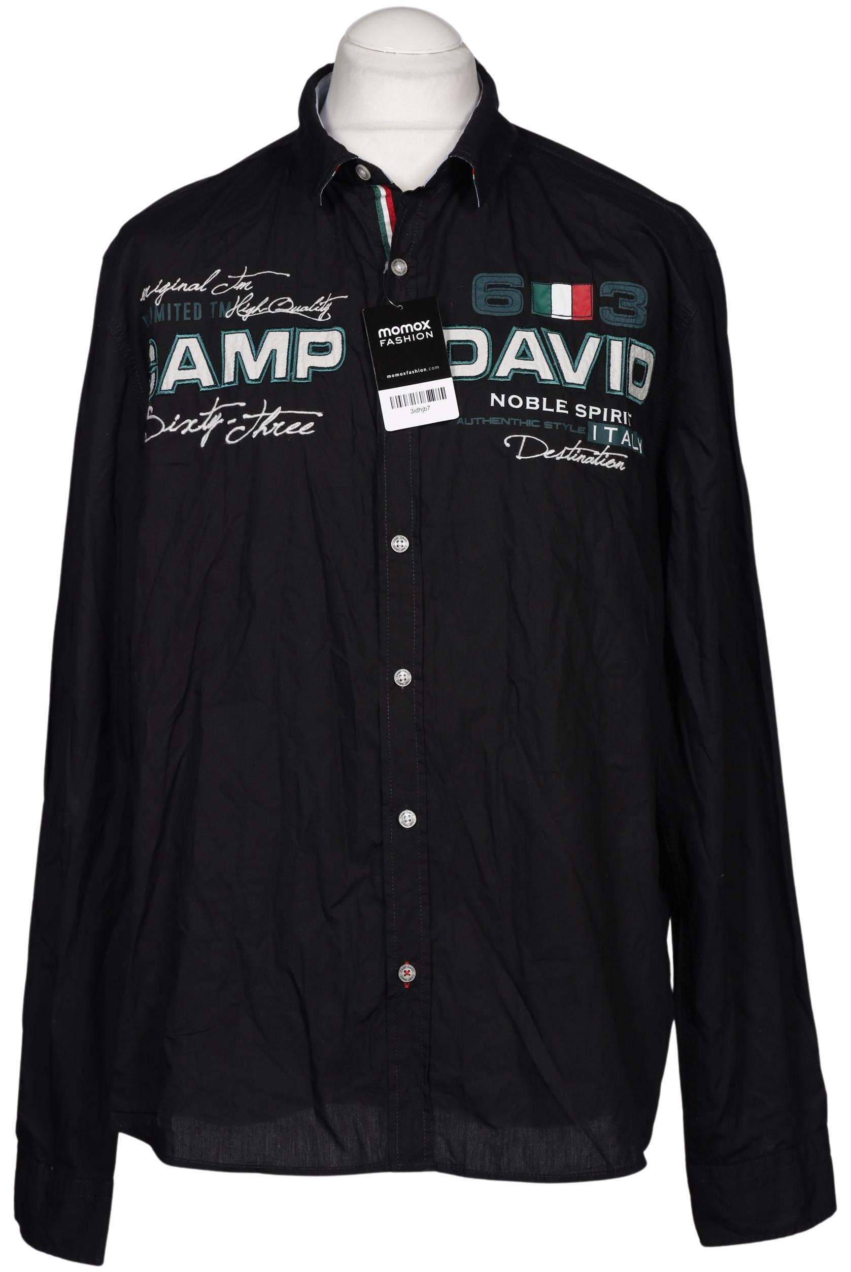

Camp David Herren Hemd, schwarz, Gr. 54