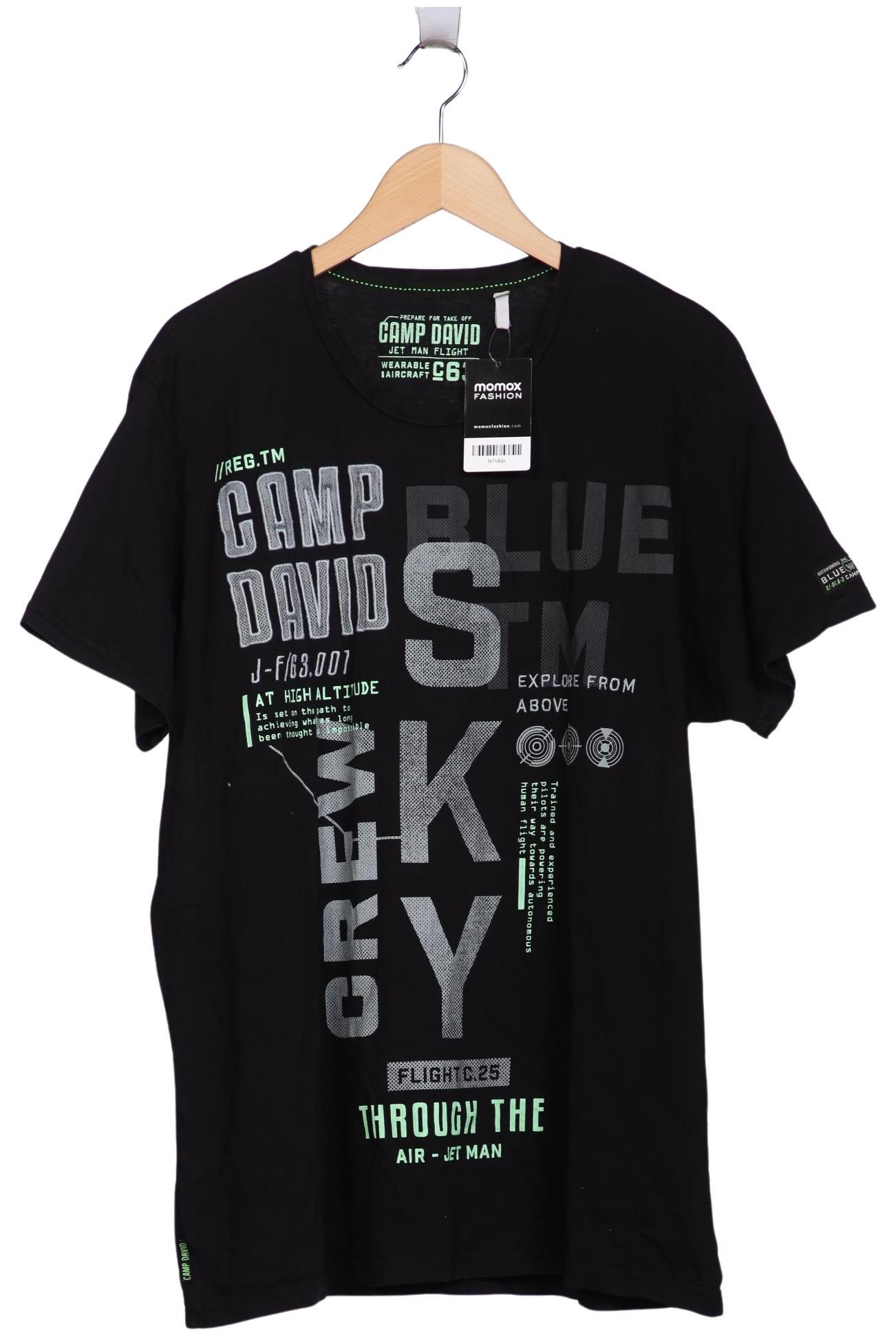 

Camp David Herren T-Shirt, schwarz, Gr. 56