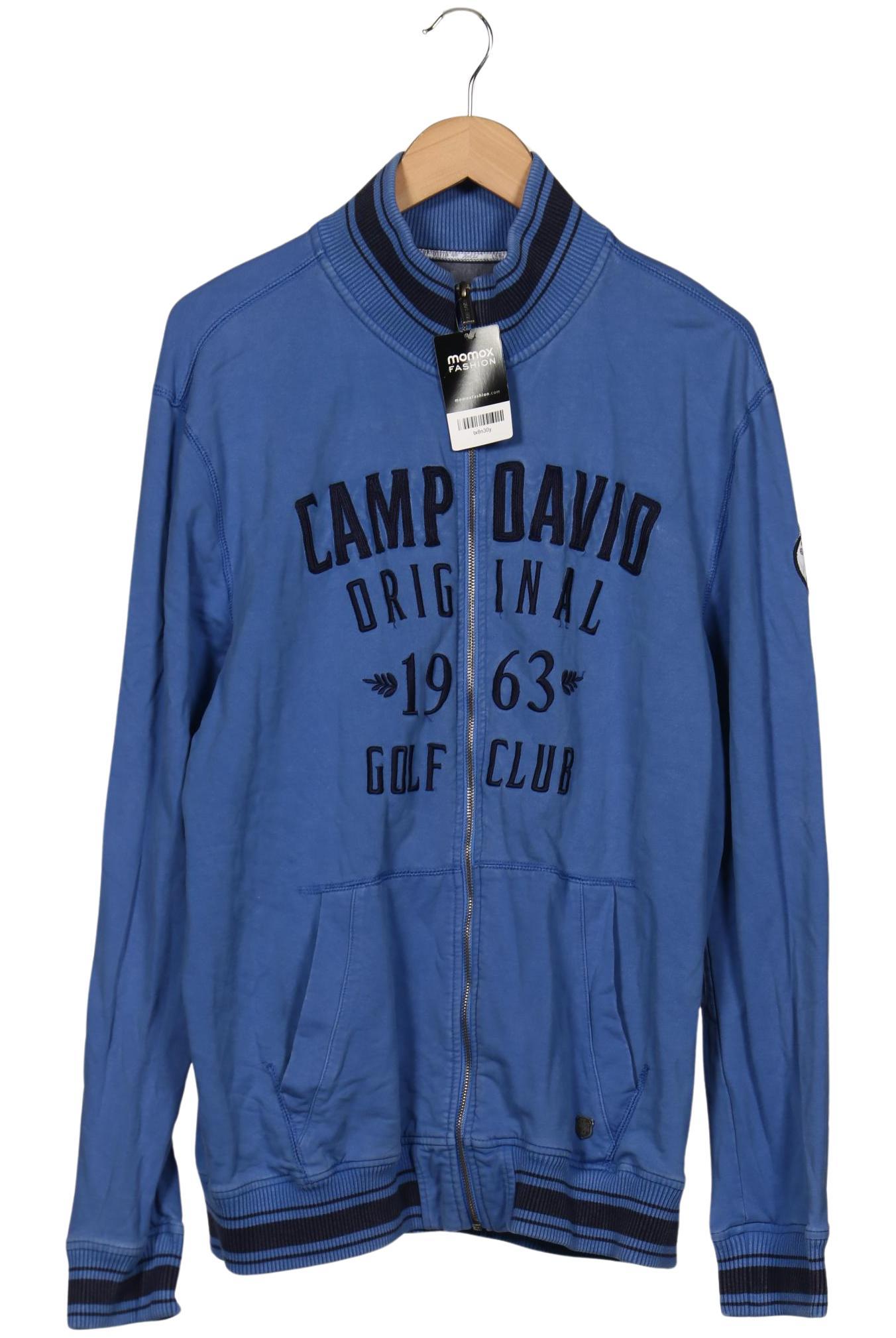 

Camp David Herren Sweatshirt, blau, Gr. 54