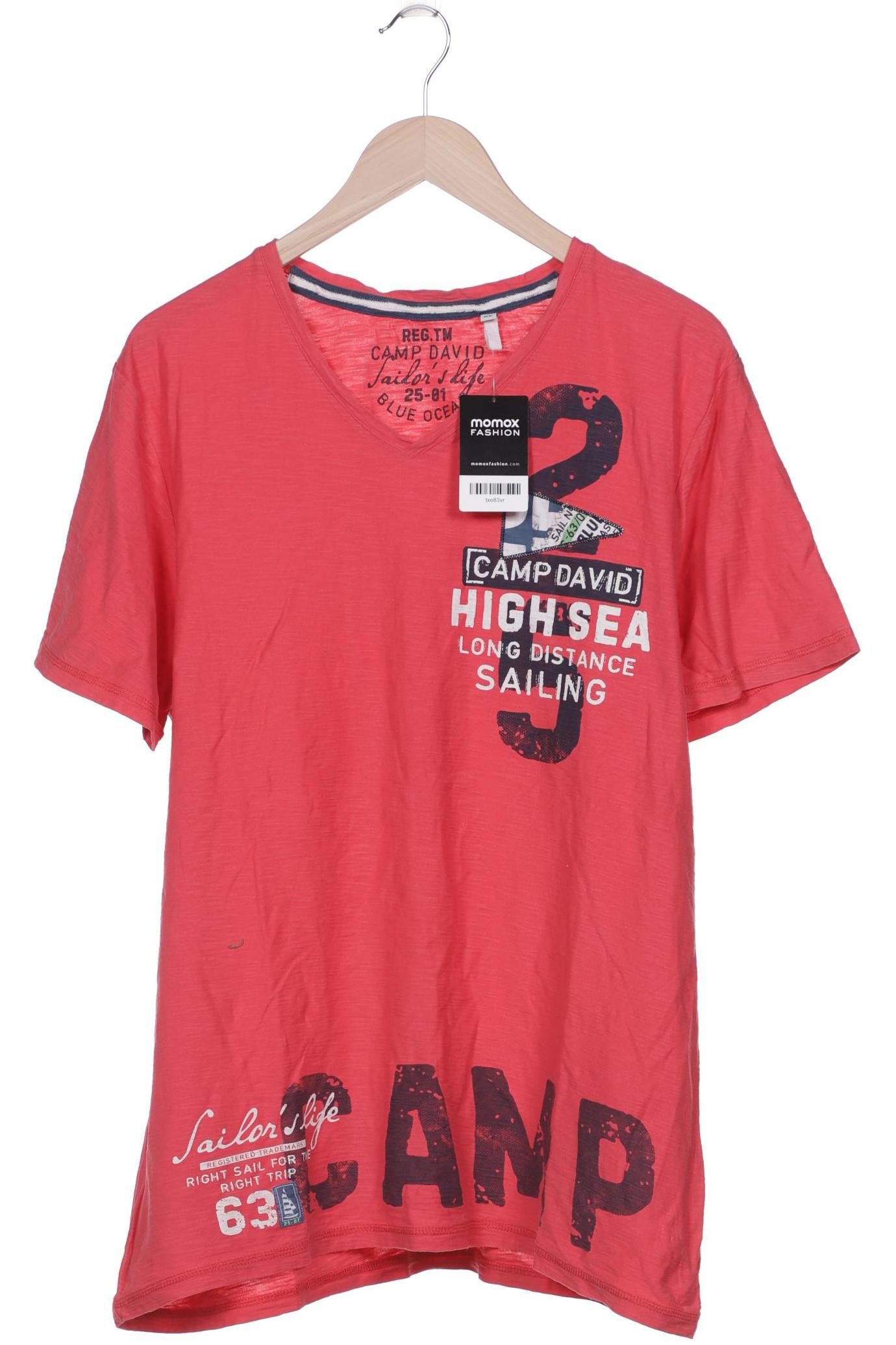 

Camp David Herren T-Shirt, rot