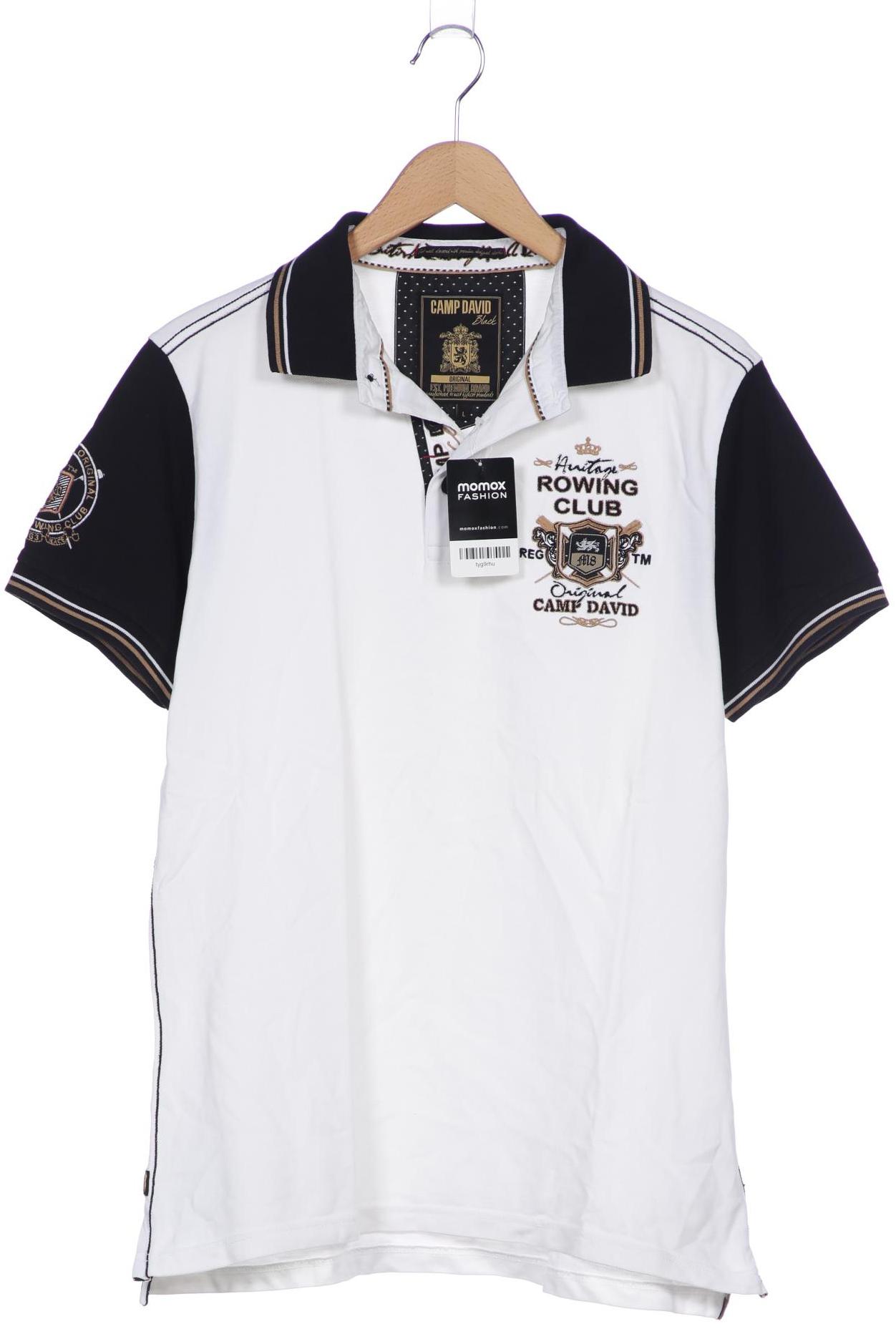 

Camp David Herren Poloshirt, weiß, Gr. 52