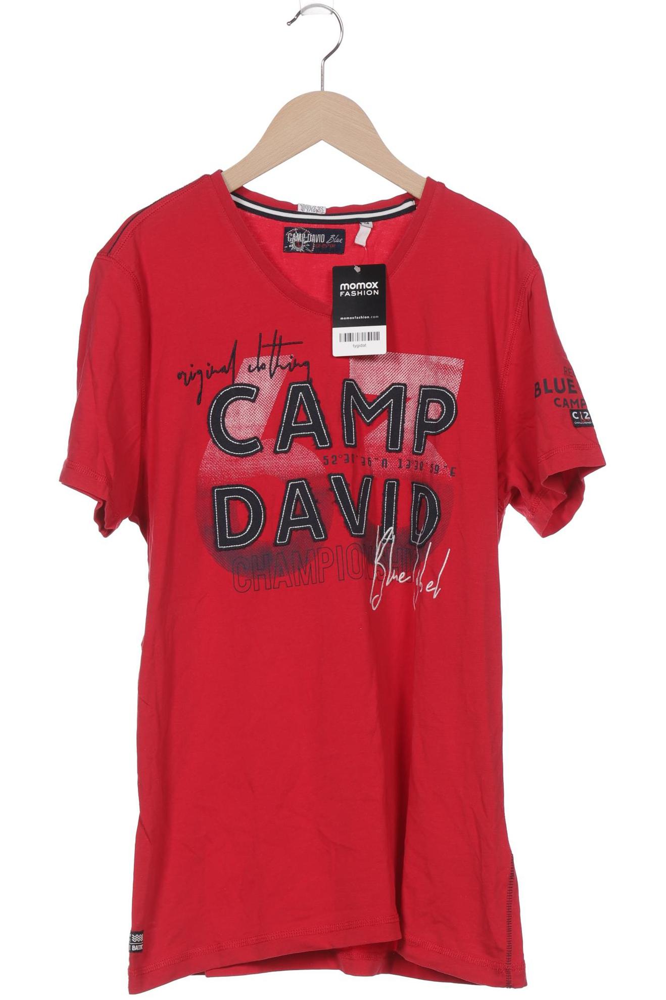 

Camp David Herren T-Shirt, rot