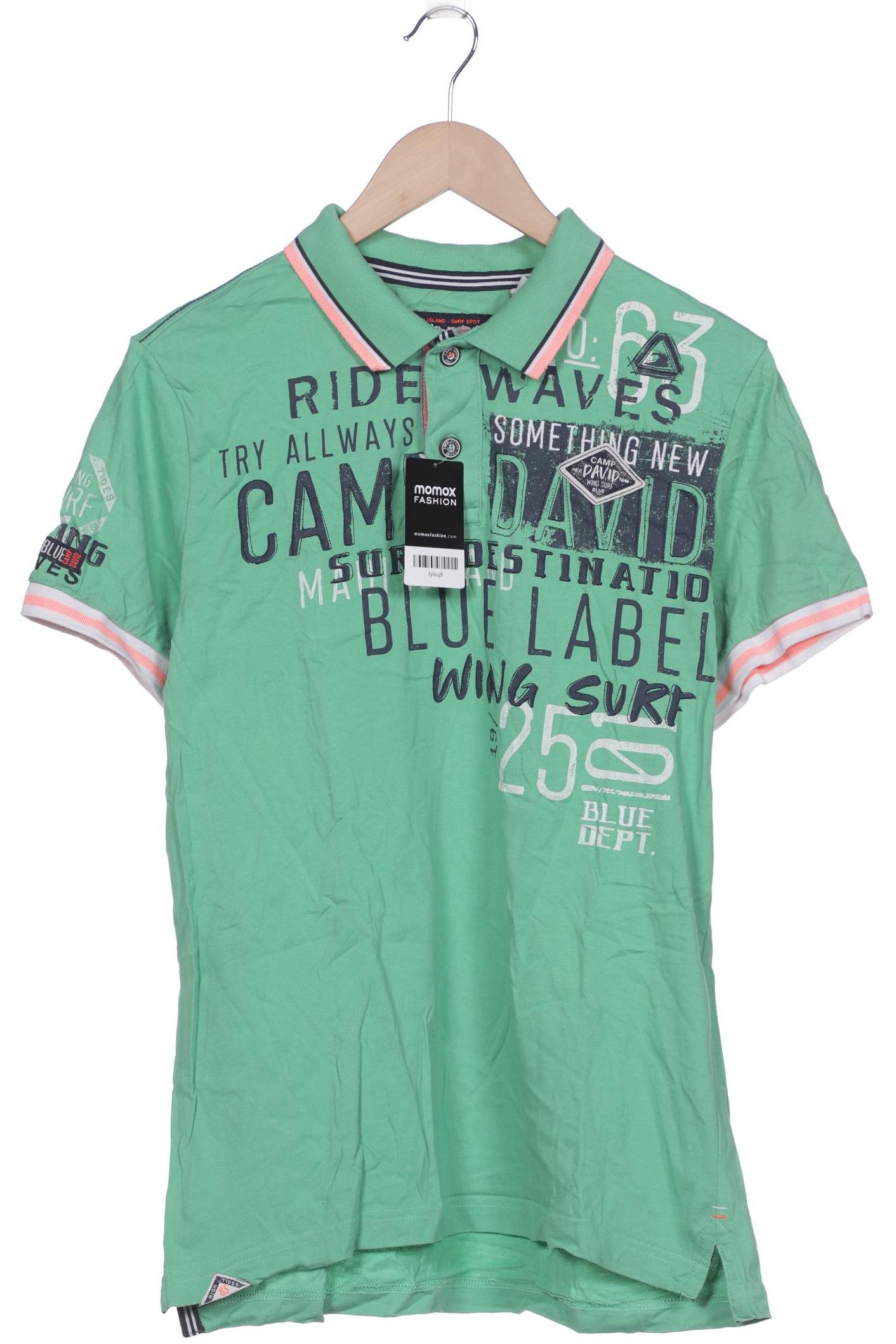 

Camp David Herren Poloshirt, hellgrün