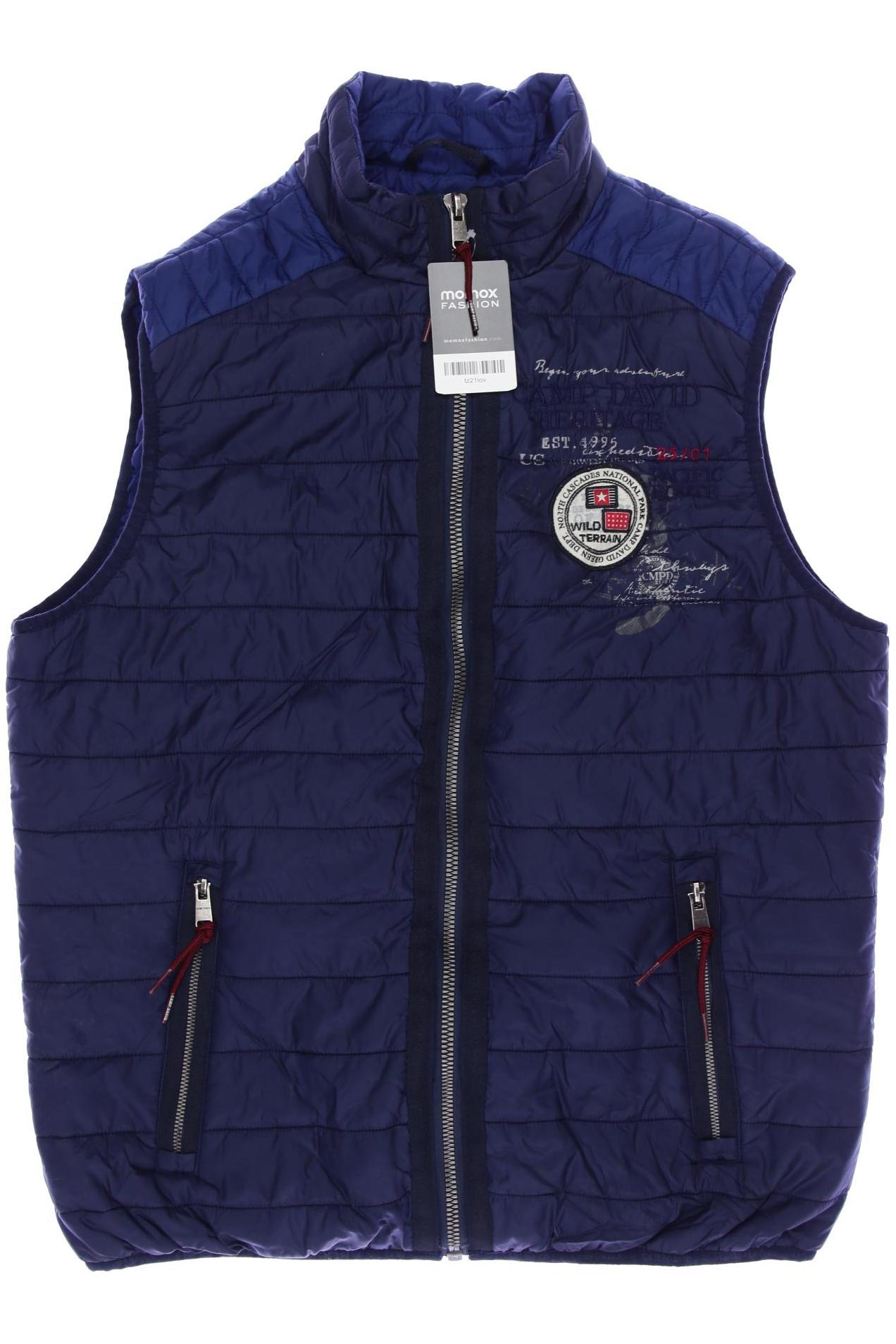 

Camp David Herren Weste, marineblau, Gr. 52