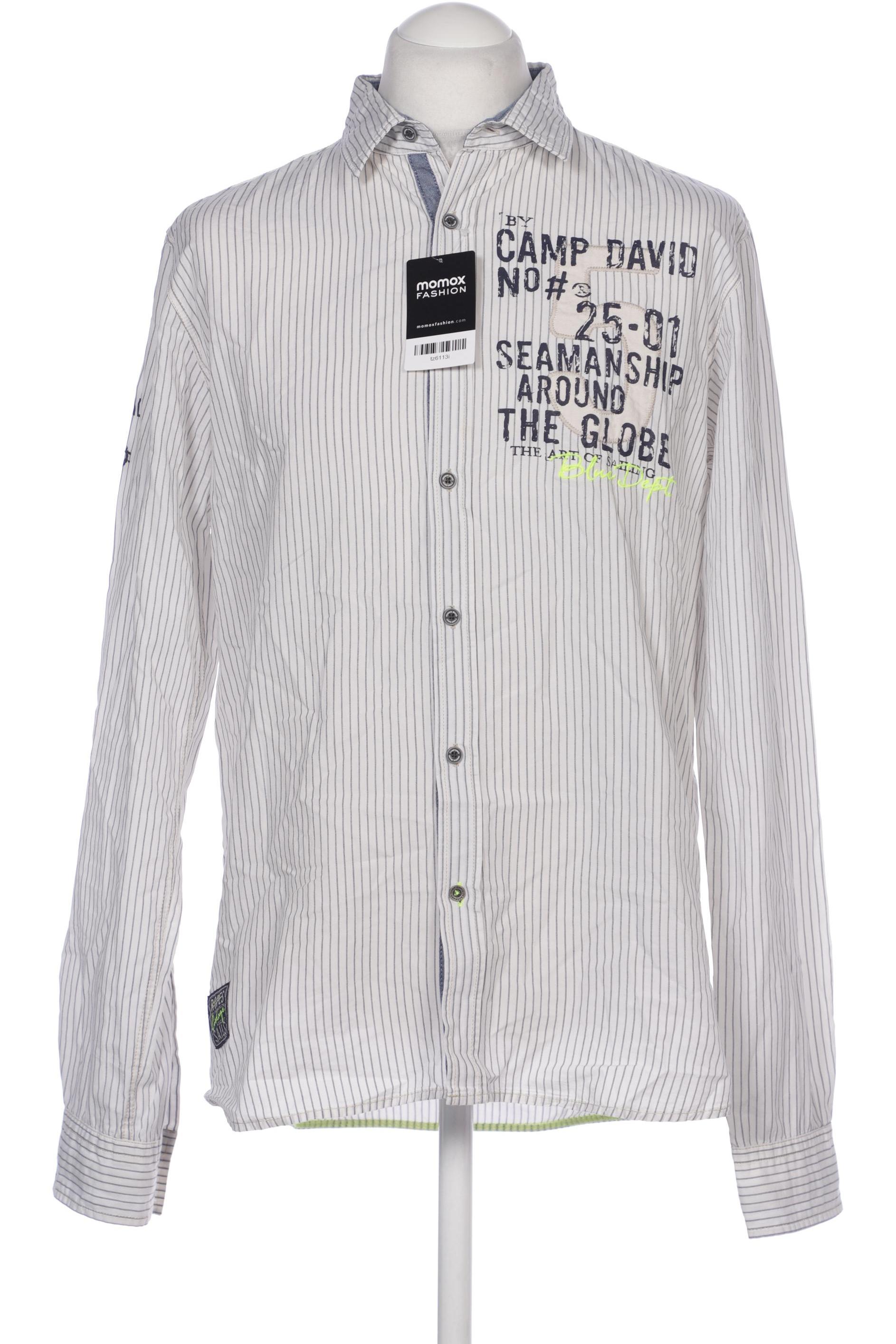 

Camp David Herren Hemd, weiß, Gr. 48