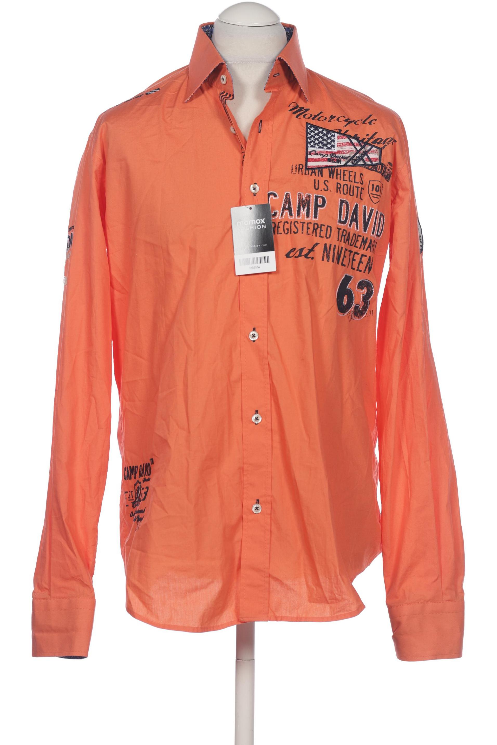 

Camp David Herren Hemd, orange, Gr. 52
