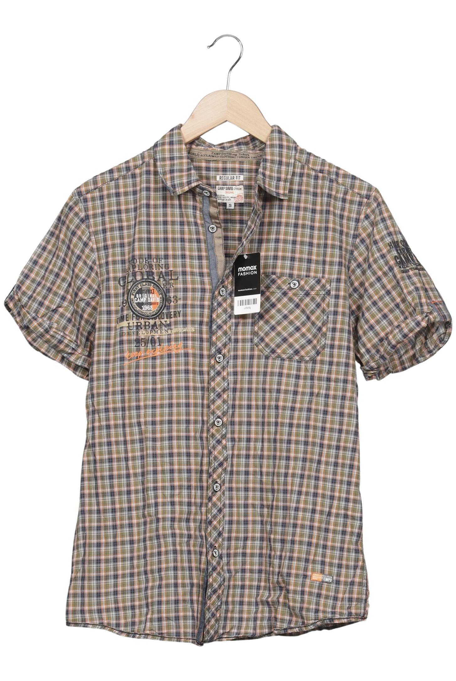 Thumbnail - Camp David Herren Hemd, beige, Gr. 46