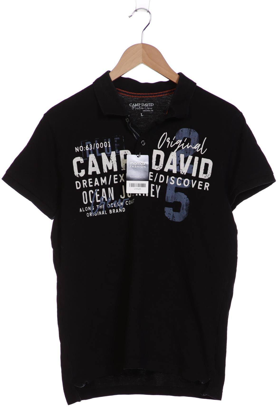 

Camp David Herren Poloshirt, schwarz, Gr. 52