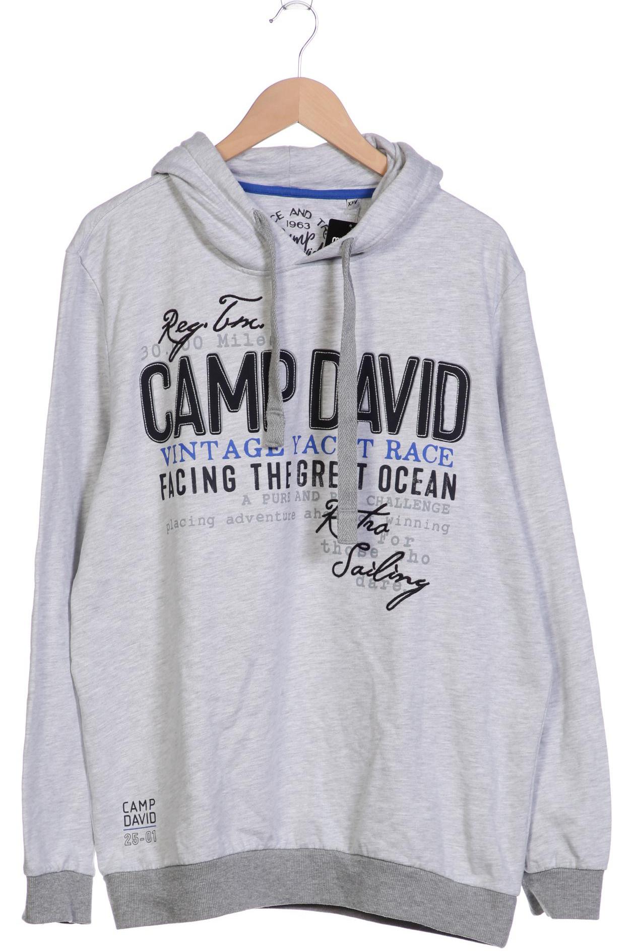 

Camp David Herren Kapuzenpullover, grau