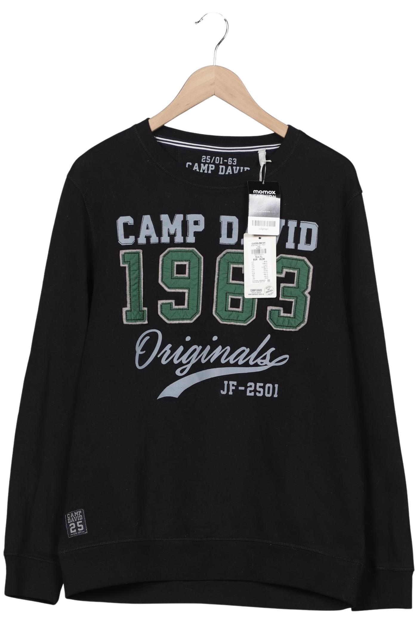 

Camp David Herren Sweatshirt, schwarz, Gr. 54
