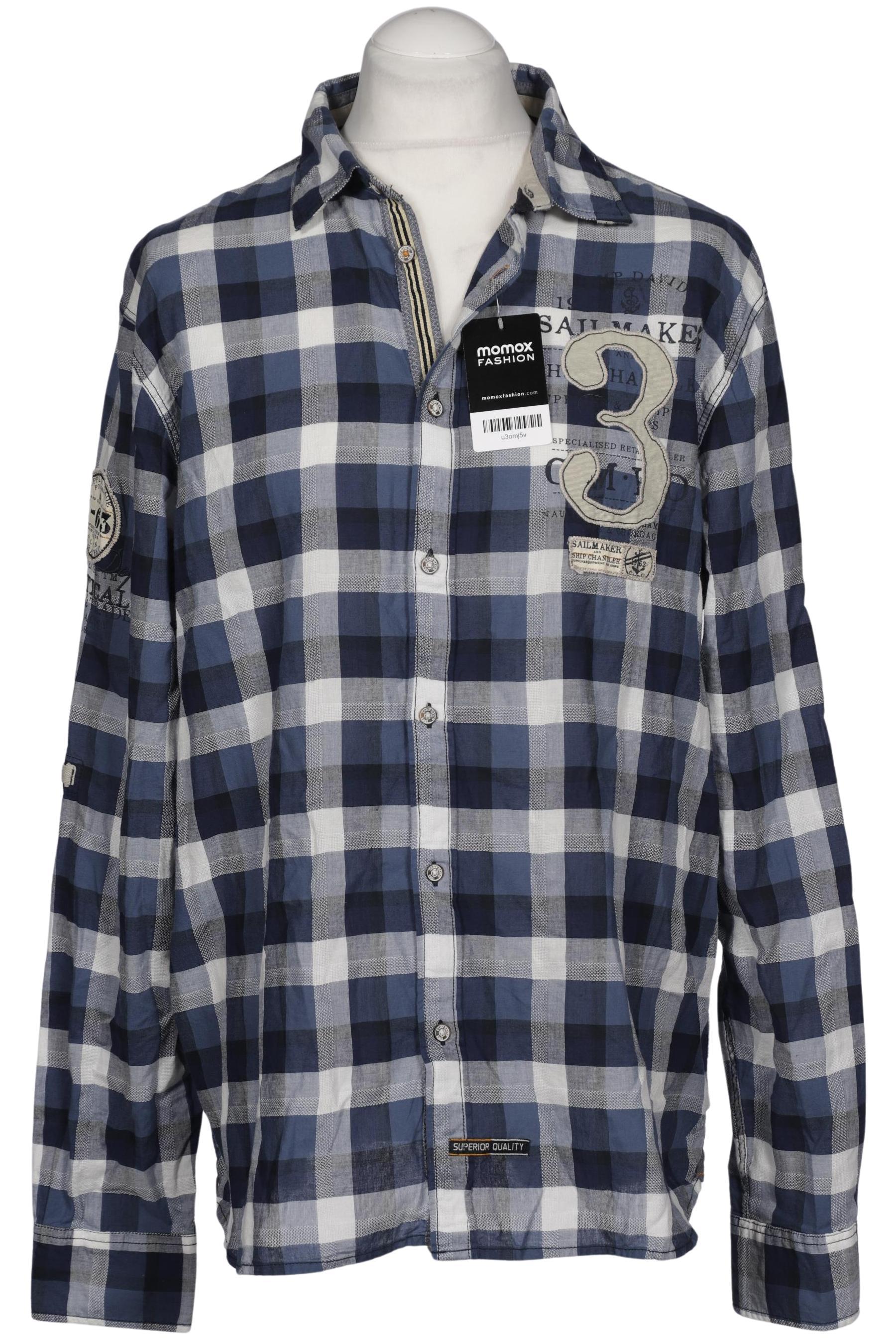 

Camp David Herren Hemd, marineblau, Gr. 54