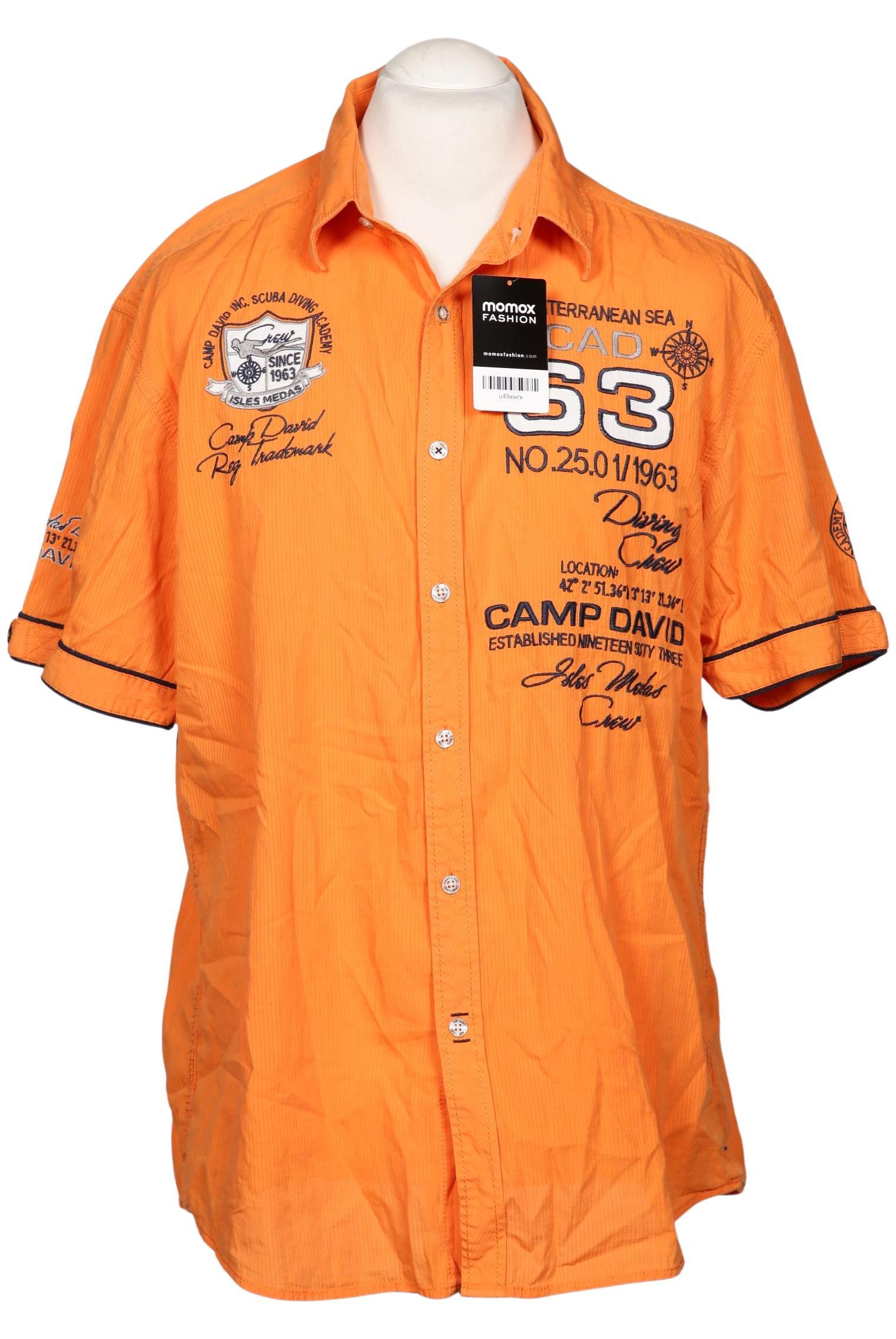 

Camp David Herren Hemd, orange, Gr. 54