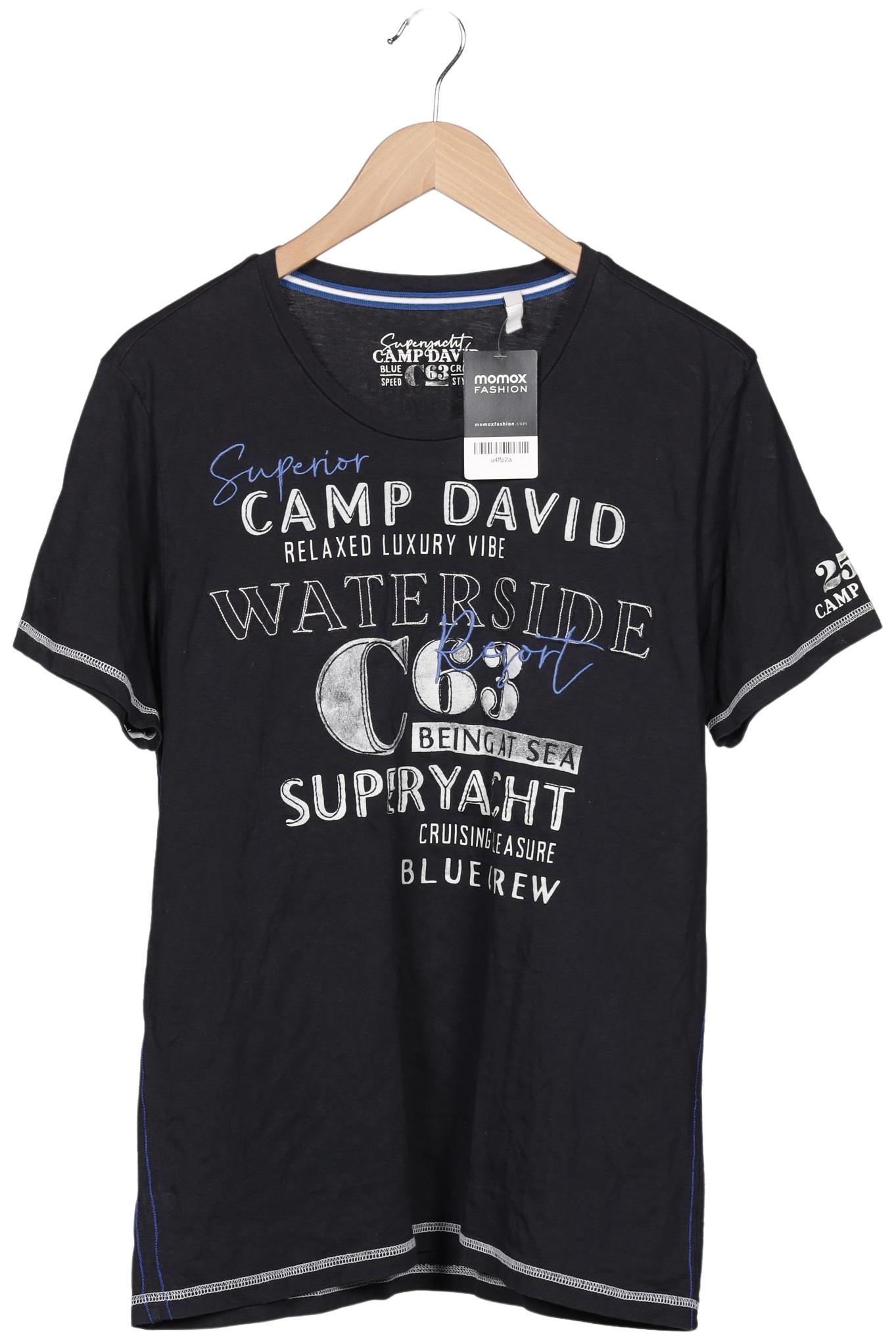 

Camp David Herren T-Shirt, schwarz, Gr. 48