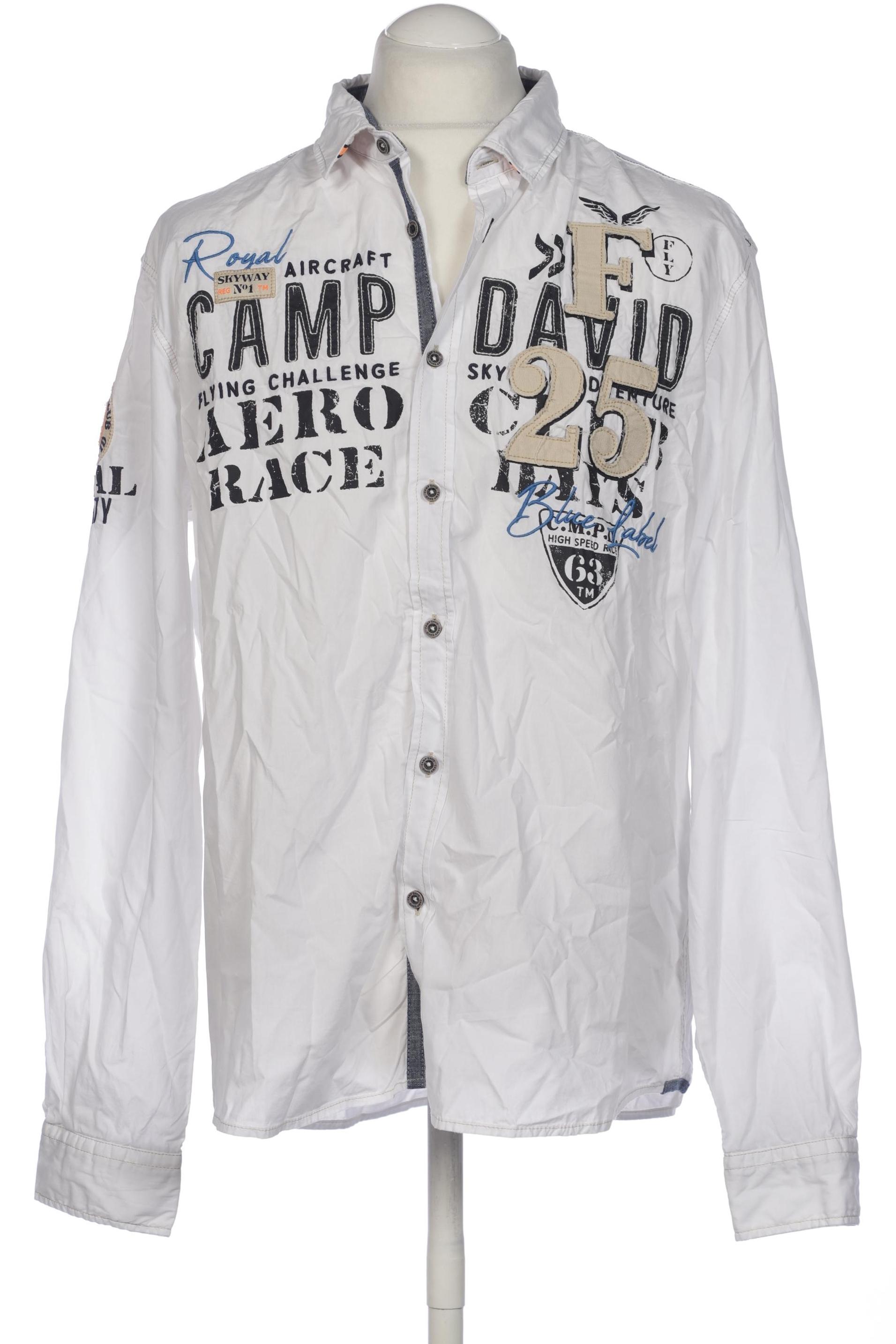 

Camp David Herren Hemd, weiß, Gr. 54