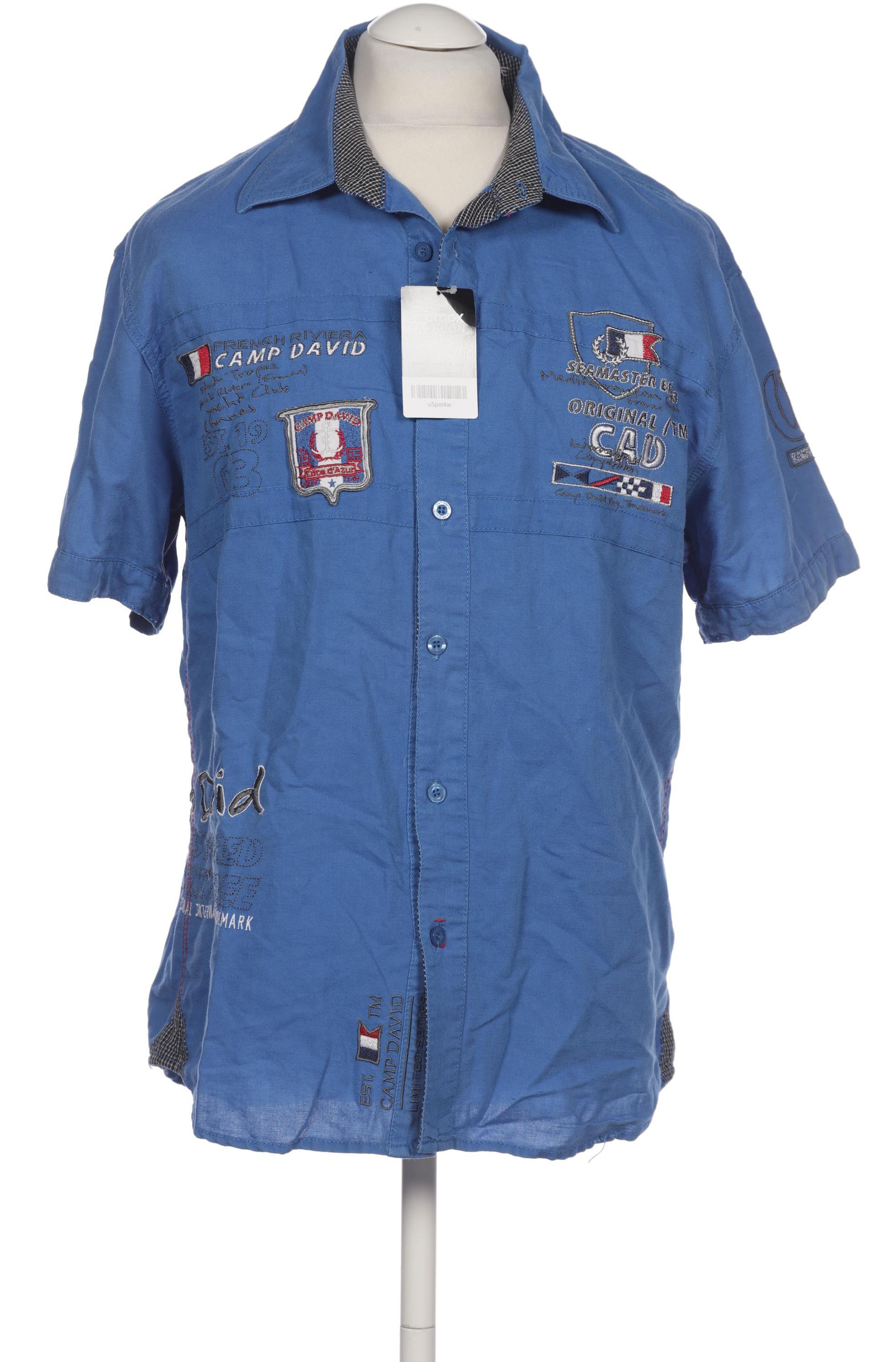 

Camp David Herren Hemd, blau, Gr. 52