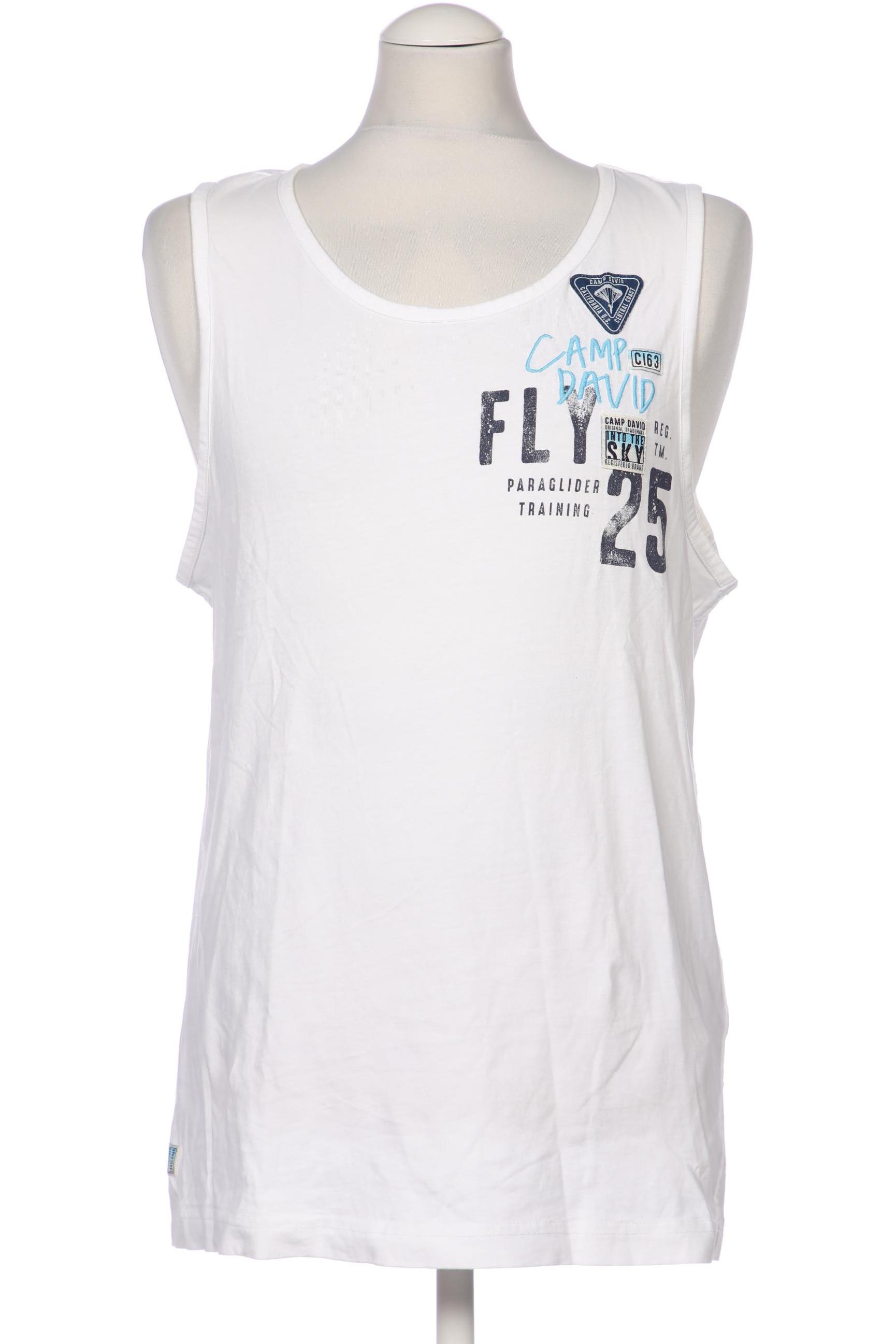 

Camp David Herren T-Shirt, weiß