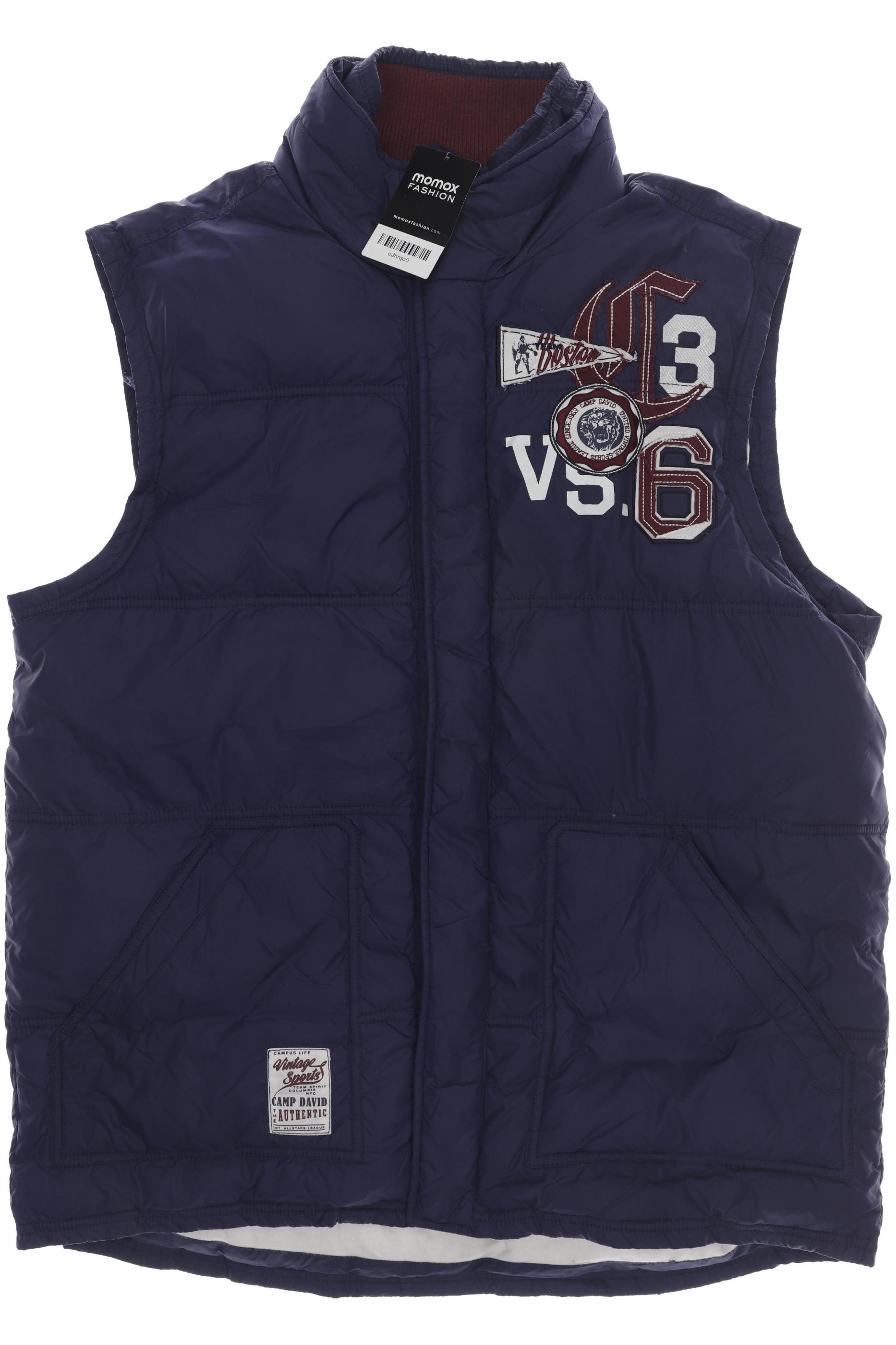

Camp David Herren Weste, marineblau, Gr. 54
