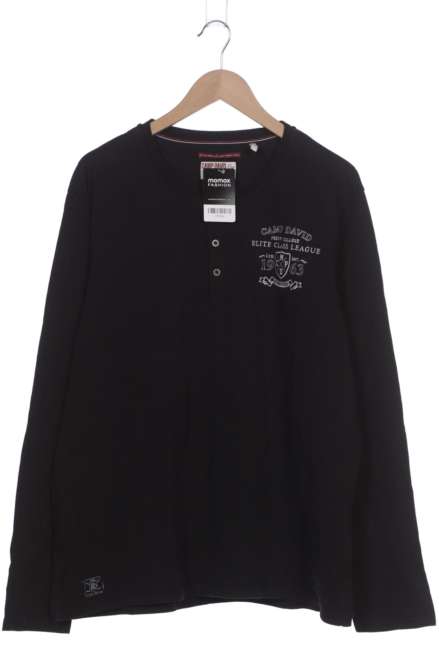 

Camp David Herren Langarmshirt, schwarz, Gr. 56