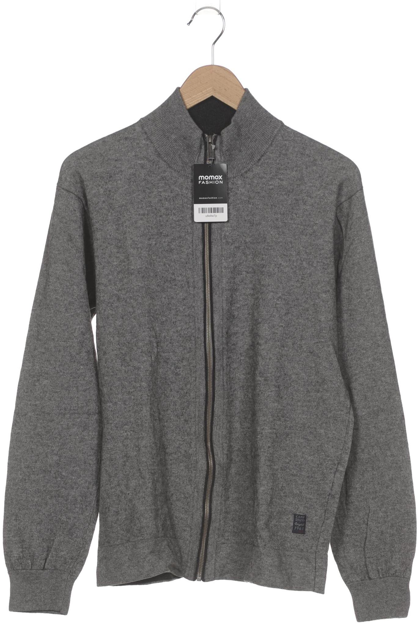 

Camp David Herren Strickjacke, grau, Gr. 52