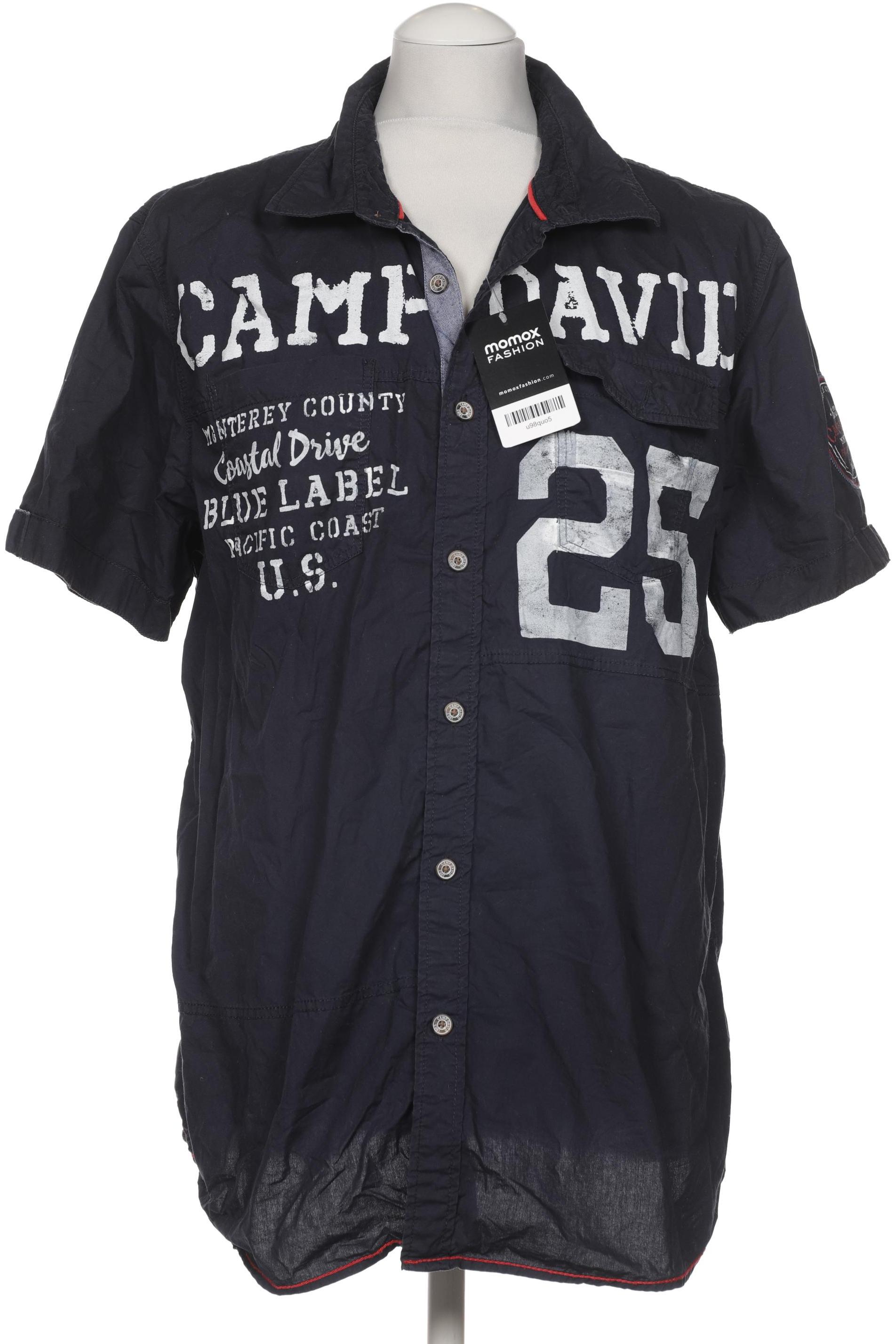 

Camp David Herren Hemd, marineblau, Gr. 54