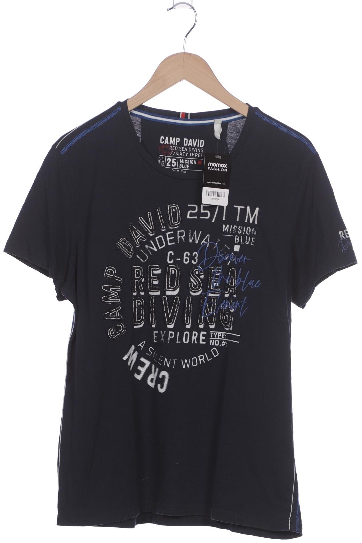 

Camp David Herren T-Shirt, marineblau, Gr. 52